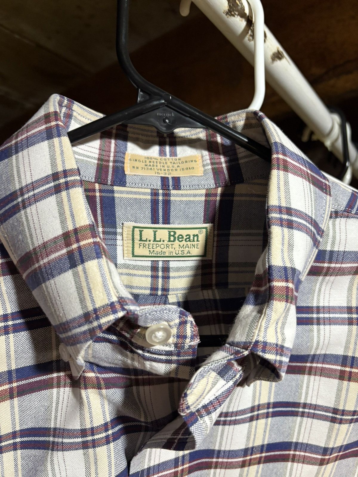 L.L. Bean L. L. Bean x Vintage x Dress Shirt x Button-up Size US L / EU 52-54 / 3 - 3 Thumbnail