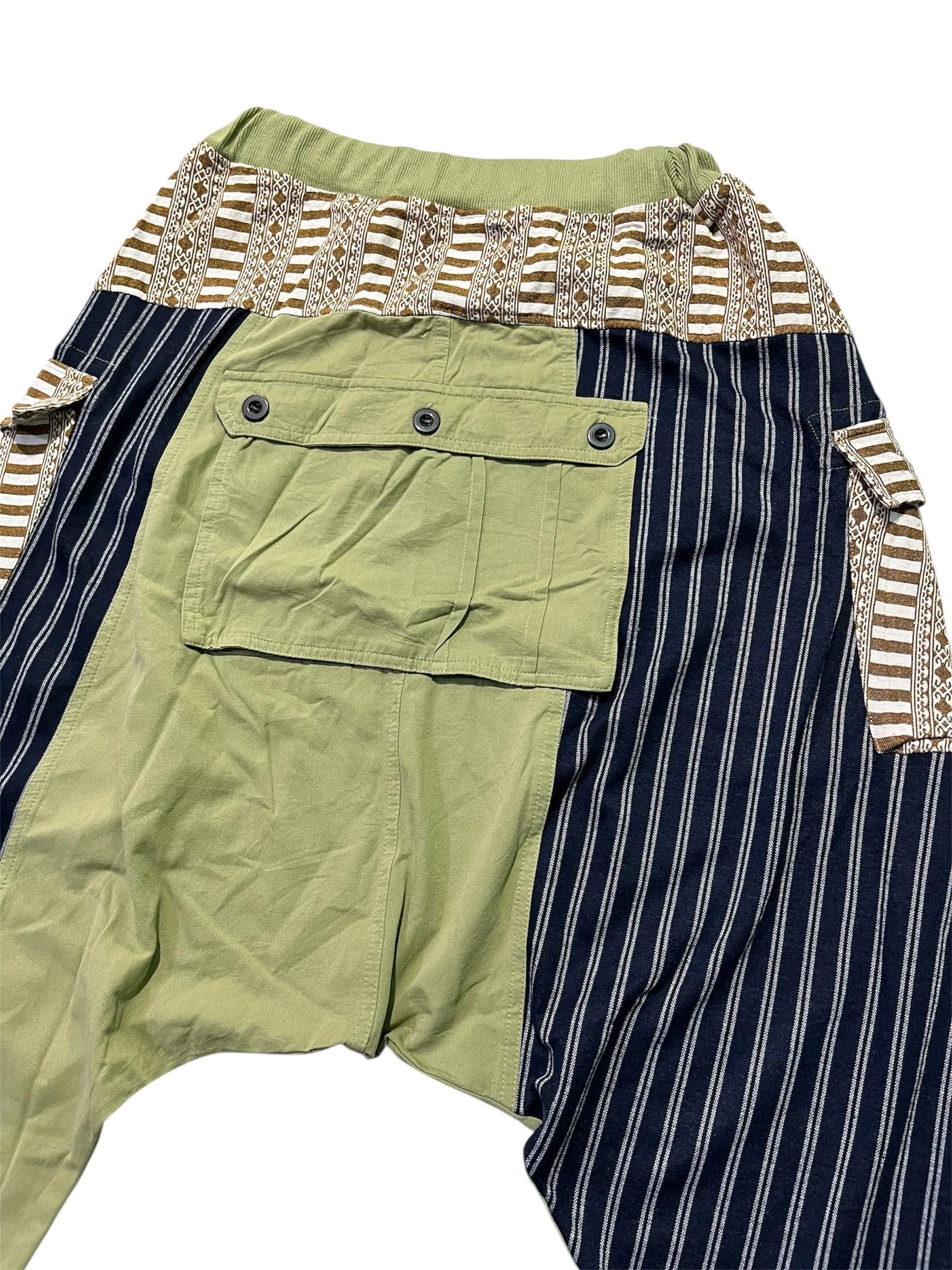 Kapital Amina Cropped Monkey Pants Size US 27 - 3 Thumbnail