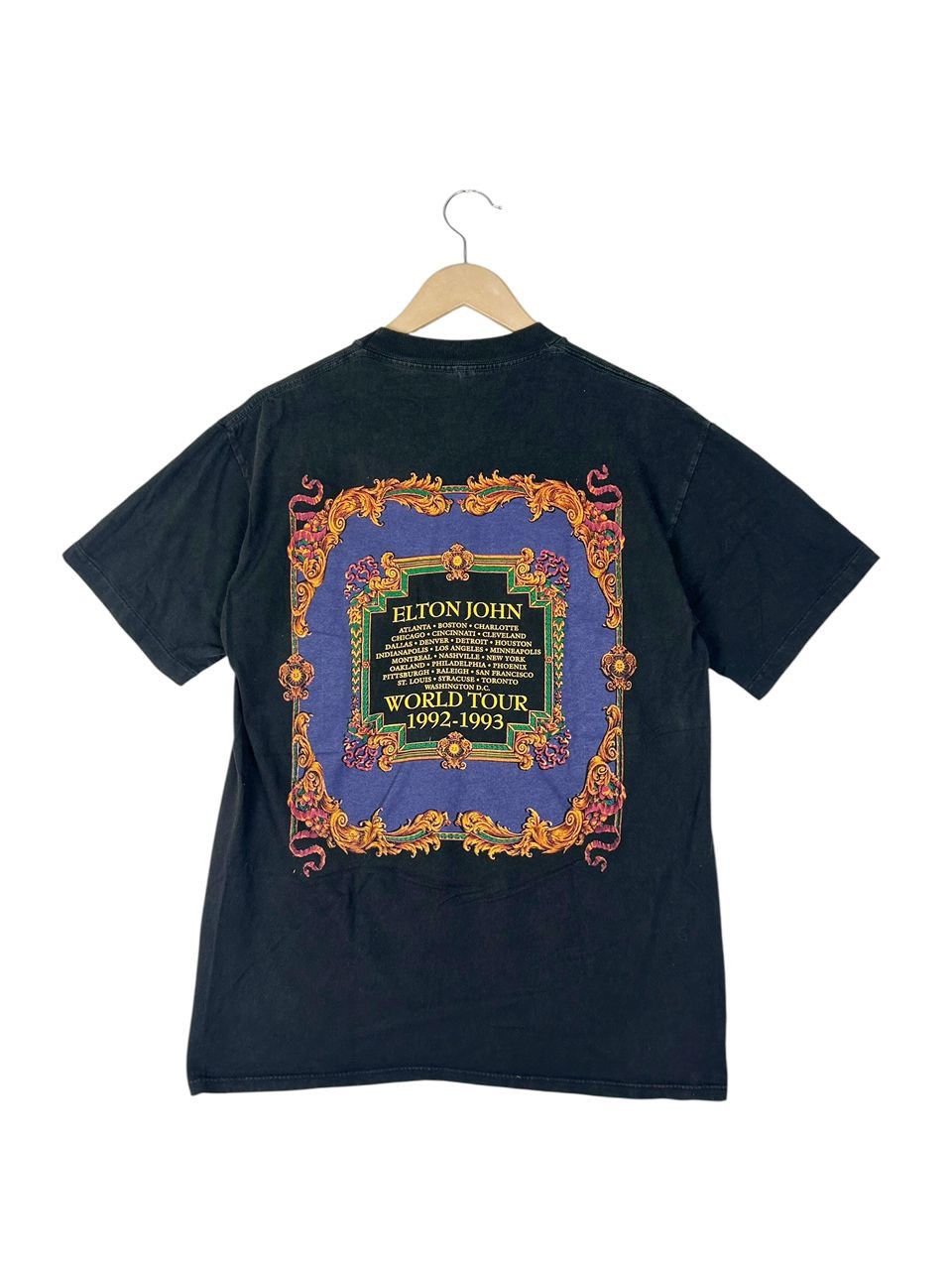 Band Tees Vintage 90s Elton John World Tour Styled By Giani Versace Size US L / EU 52-54 / 3 - 2 Thumbnail