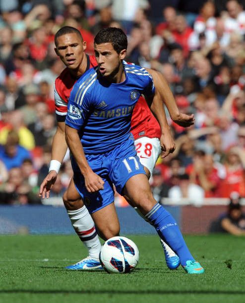 Adidas Chelsea home 2012/2013 eden hazard jersey football Size US L / EU 52-54 / 3 - 13 Thumbnail