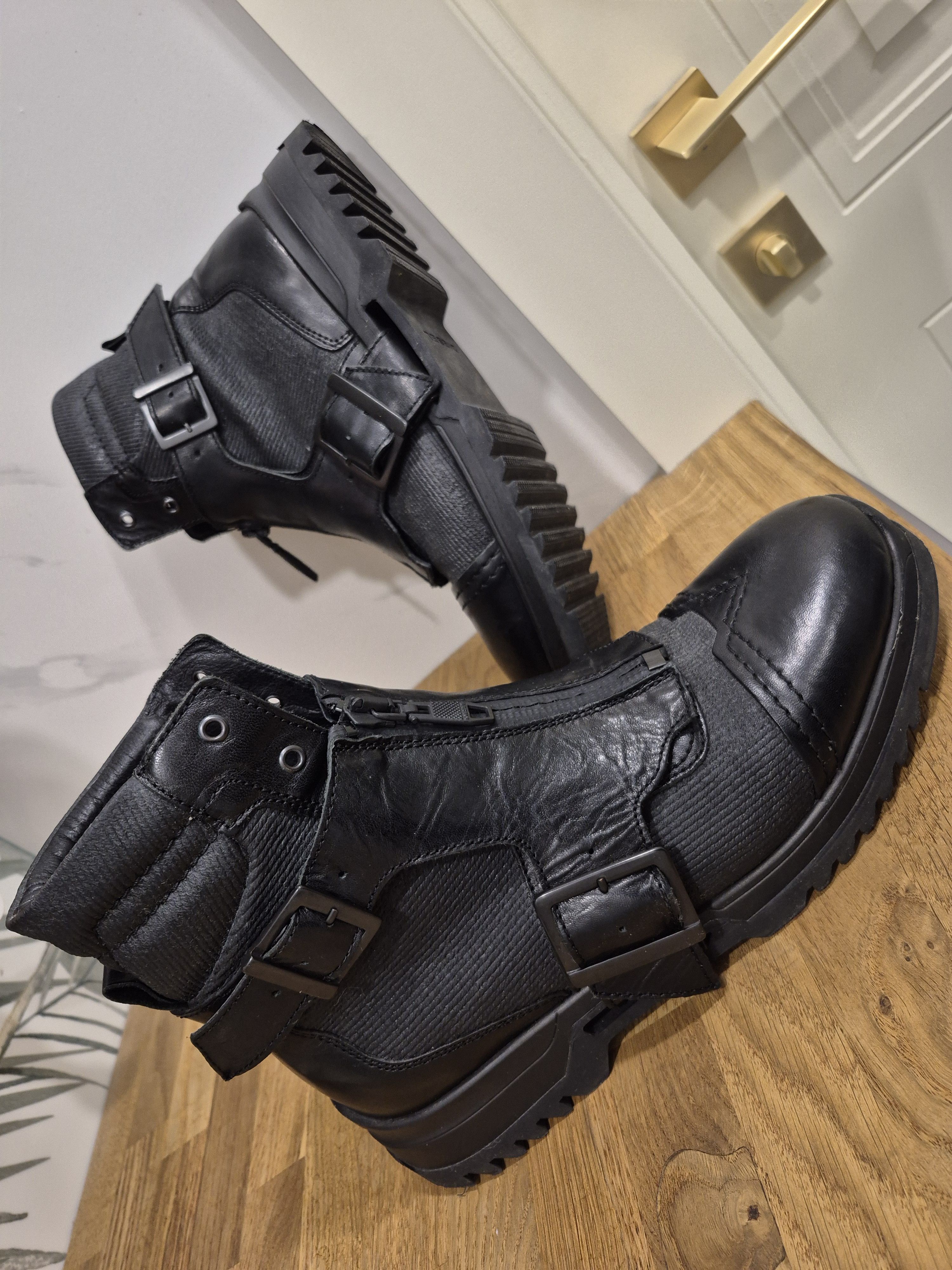 Diesel Diesel rare d klosure leather boots Size US 11 / EU 44 - 6 Thumbnail