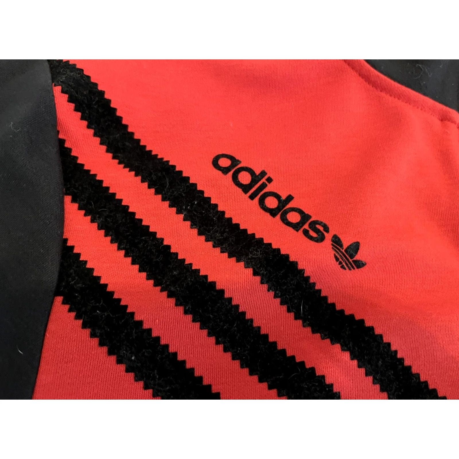 Adidas Adidas Chicago Bulls Derrick Rose Full Zip Jacket Black Red Size Medium Size US M / EU 48-50 / 2 - 4 Thumbnail