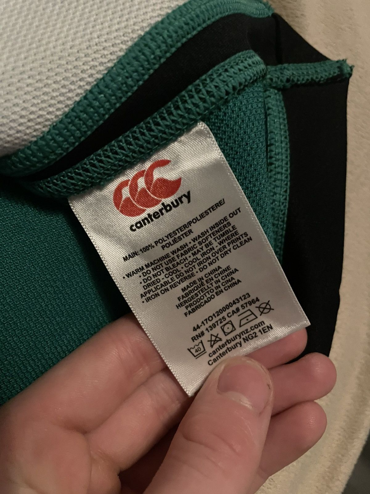 Canterbury of New Zealand Ireland rugby jersey Size US XXS / EU 40 - 6 Thumbnail