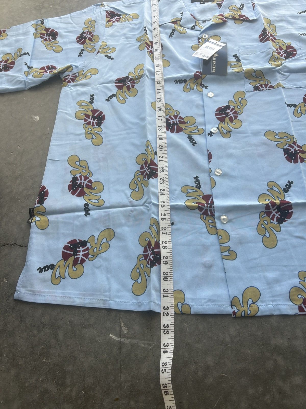 Rocawear × Vintage BNWT Vintage Y2K Rocawear Logo Button Up Shirt Size US XXL / EU 58 / 5 - 8 Thumbnail