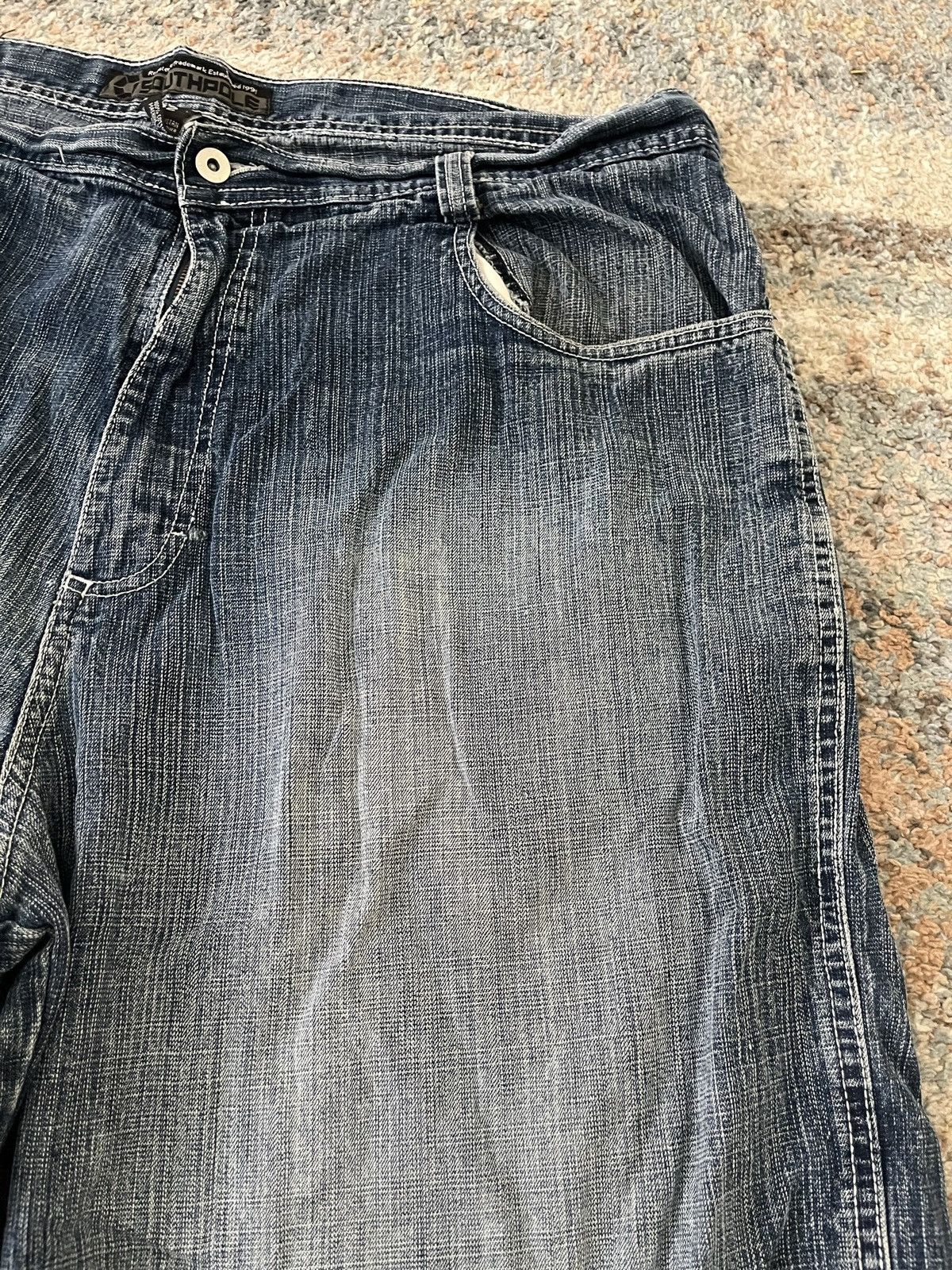 Southpole × Vintage VTG Southpole Baggy Jean Shorts 42 Size US 42 / EU 58 - 3 Thumbnail