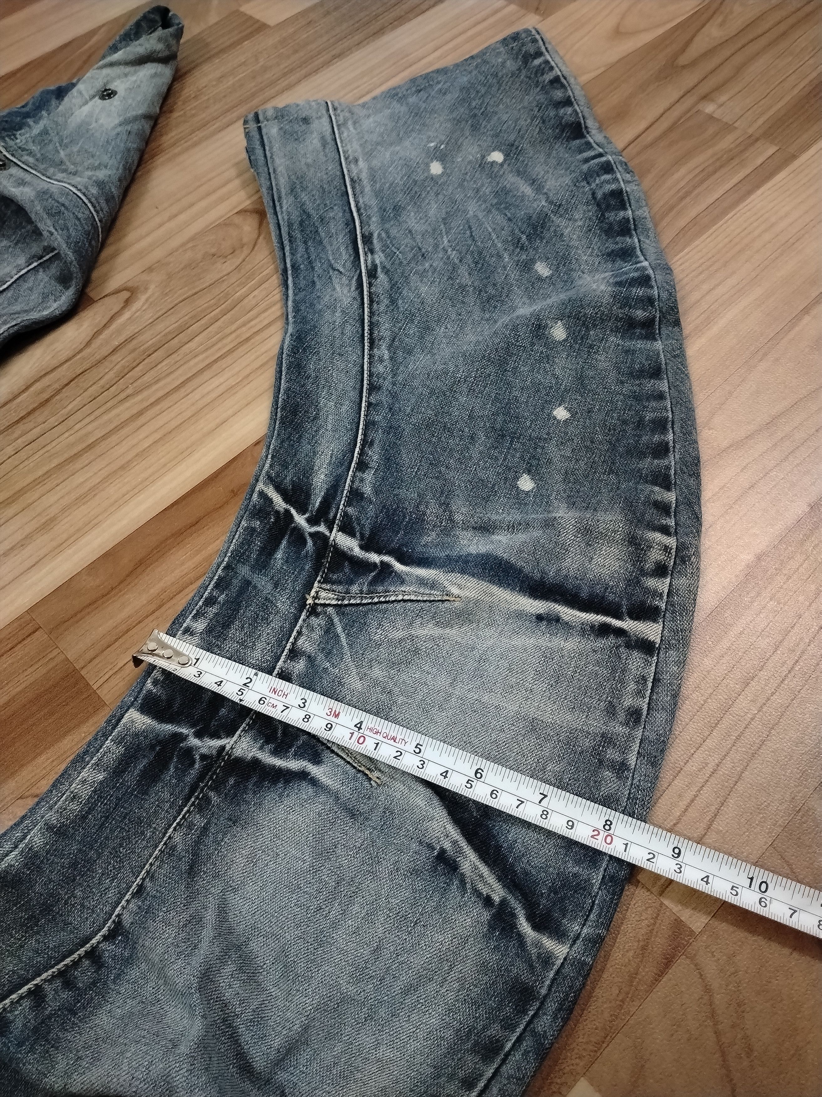 PPFM Ppfm Rocker Denim Pants Size US 35 - 10 Thumbnail