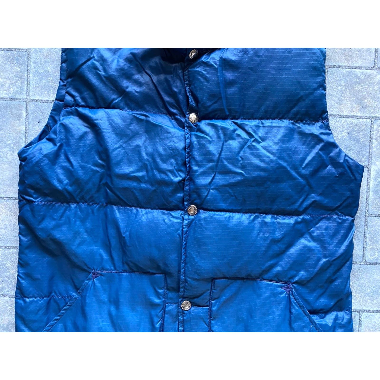 The North Face VINTAGE The North Face Vest Mens XS Blue Down Puffer Vest 70s 80s Size US XS / EU 42 / 0 - 3 Thumbnail