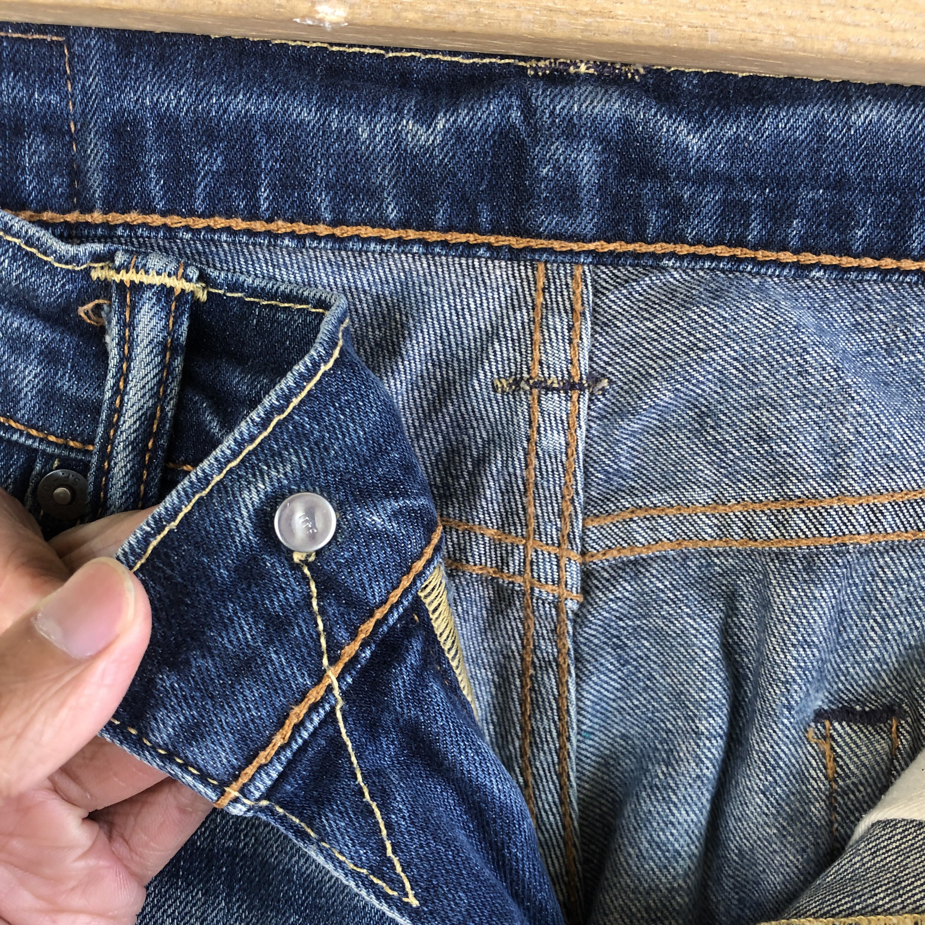 Levi's Vintage Levis 511 Skinny Jeans Distressed Levi's Faded Denim Size US 30 / EU 46 - 7 Thumbnail
