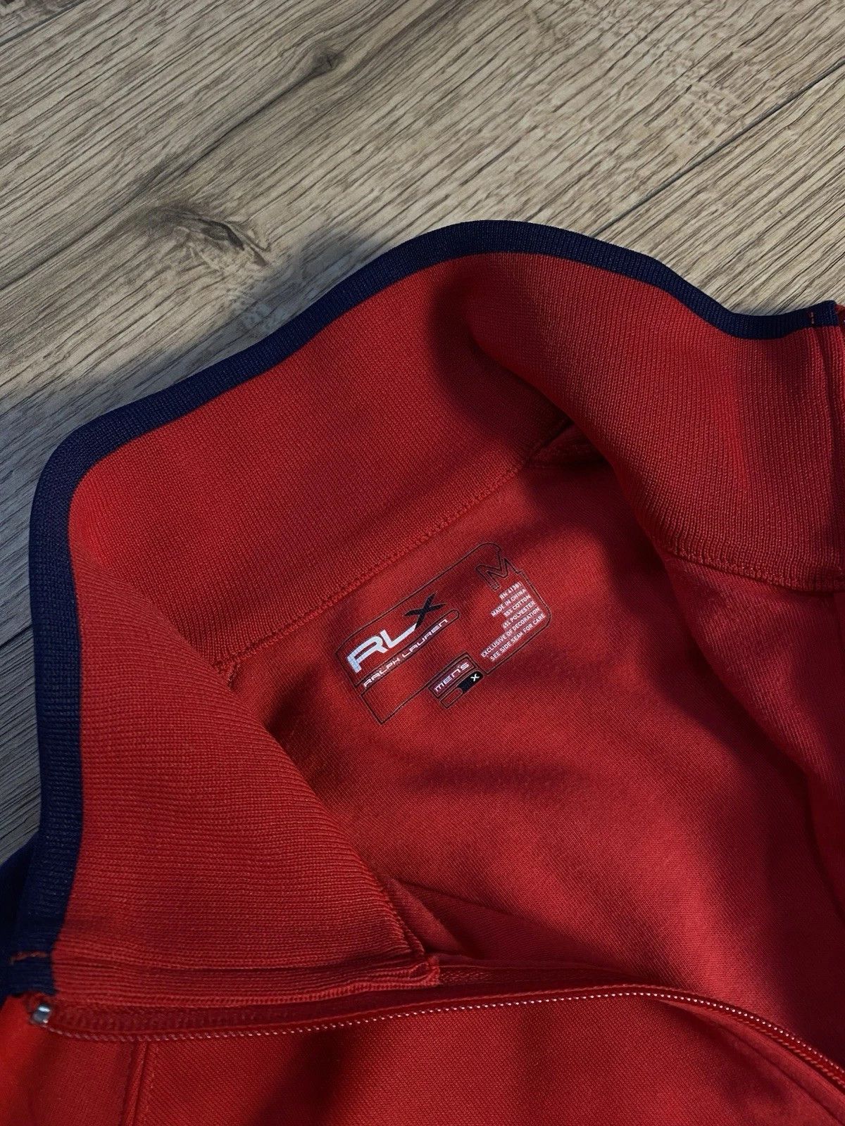 Polo Ralph Lauren Vintage Polo Ralph Lauren US Open 2008 Red Track Jacket Size US M / EU 48-50 / 2 - 3 Thumbnail