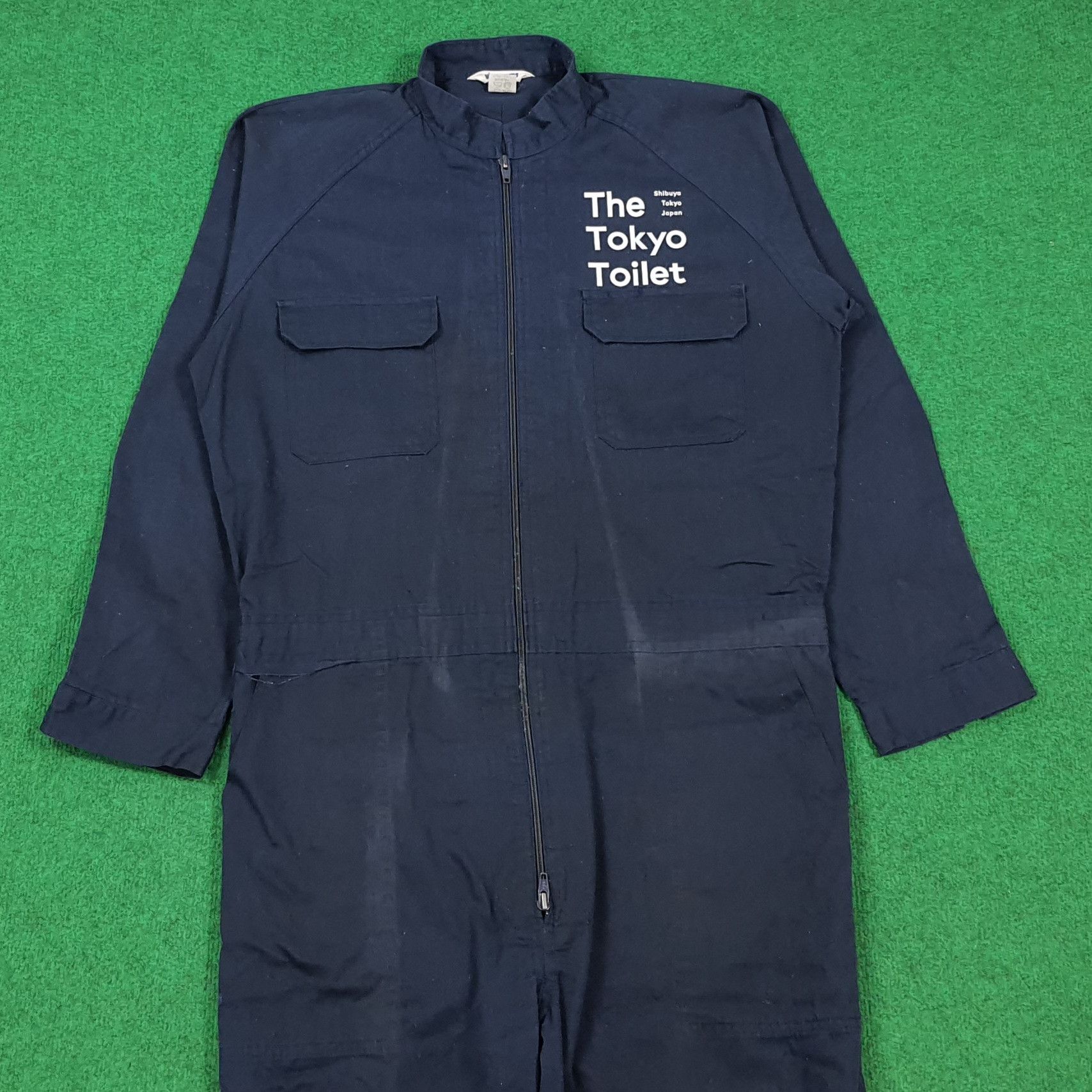 Japanese Brand Vintage The Tokyo Toilet Custom Work Utility Coverall C309N1 Size US M / EU 48-50 / 2 - 3 Thumbnail