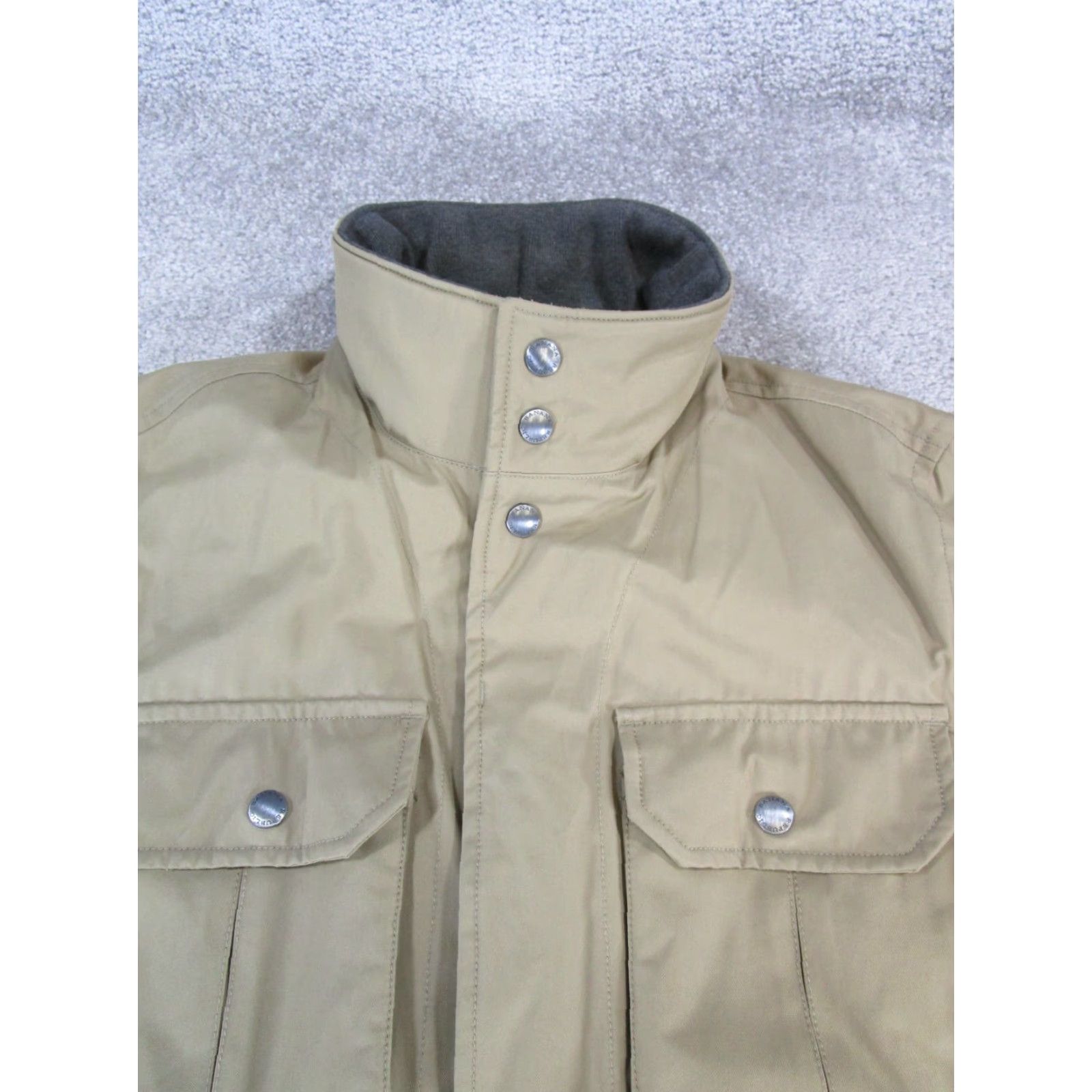 Banana Republic Banana Republic Field Jacket Mens M Tan Insulated Pocket Jacket Regular Brown Size US M / EU 48-50 / 2 - 2 Thumbnail