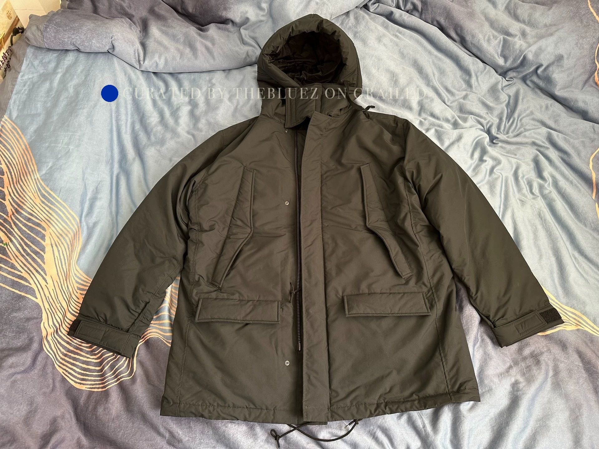 KURO Oversized Down Jacket in Black Size US M / EU 48-50 / 2 - 1 Thumbnail