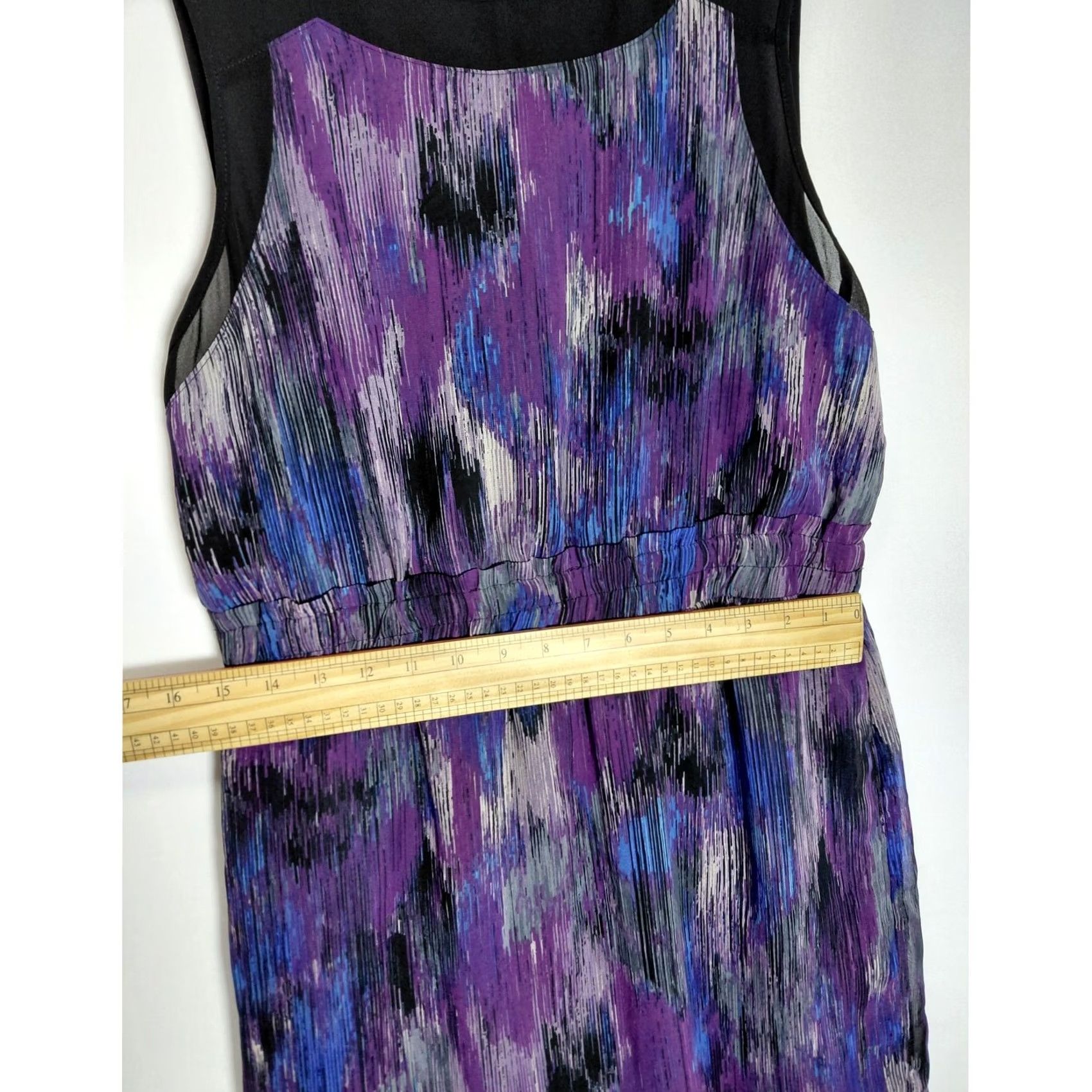 Forever 21 FOREVER21 CONTEMPORARY Purple Sleeveless Dress Short Women L Crew Neck Tank Dress Casual Party/Cocktail Spring Summer Size 36" / US 14 / IT 50 - 6 Thumbnail