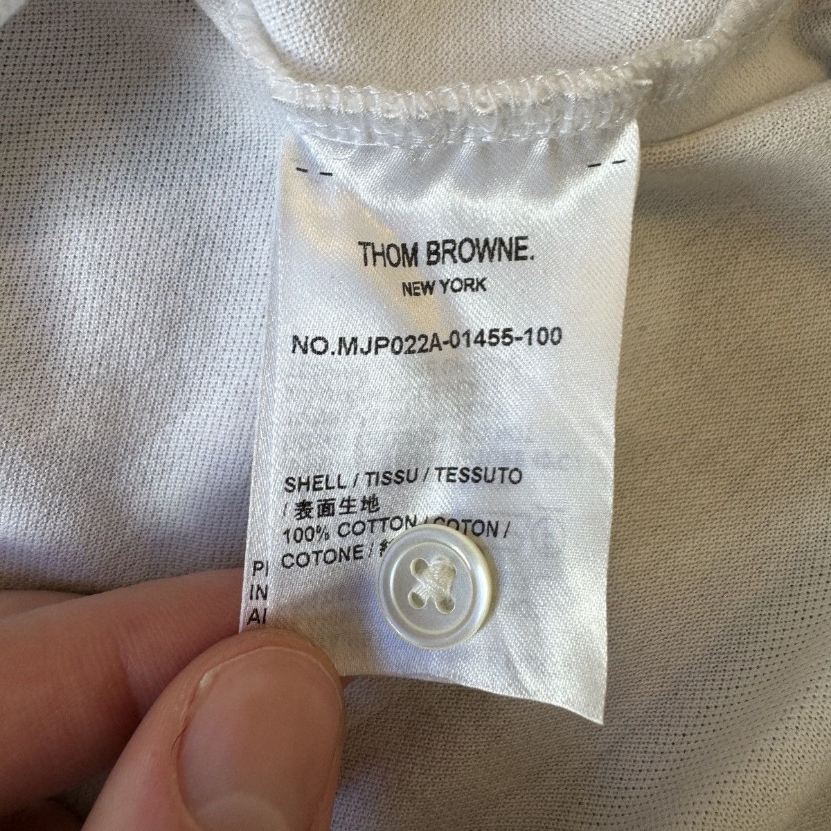Thom Browne Thom Browne Pique Polo RWB Short-Sleeved Size US S / EU 44-46 / 1 - 5 Thumbnail