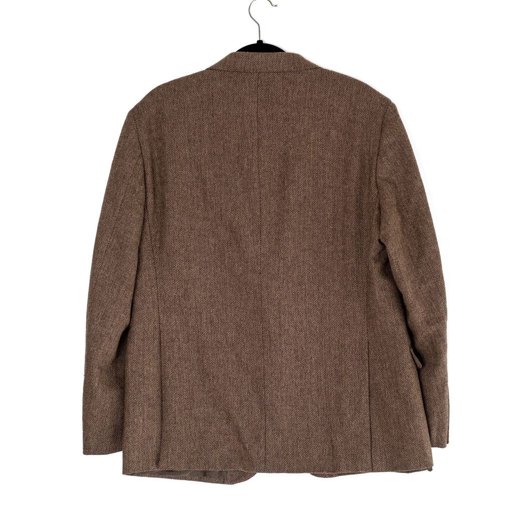 Polo Ralph Lauren NWOT POLO RALPH LAUREN Herringbone Wool Blazer 44R Size 44R - 2 Thumbnail