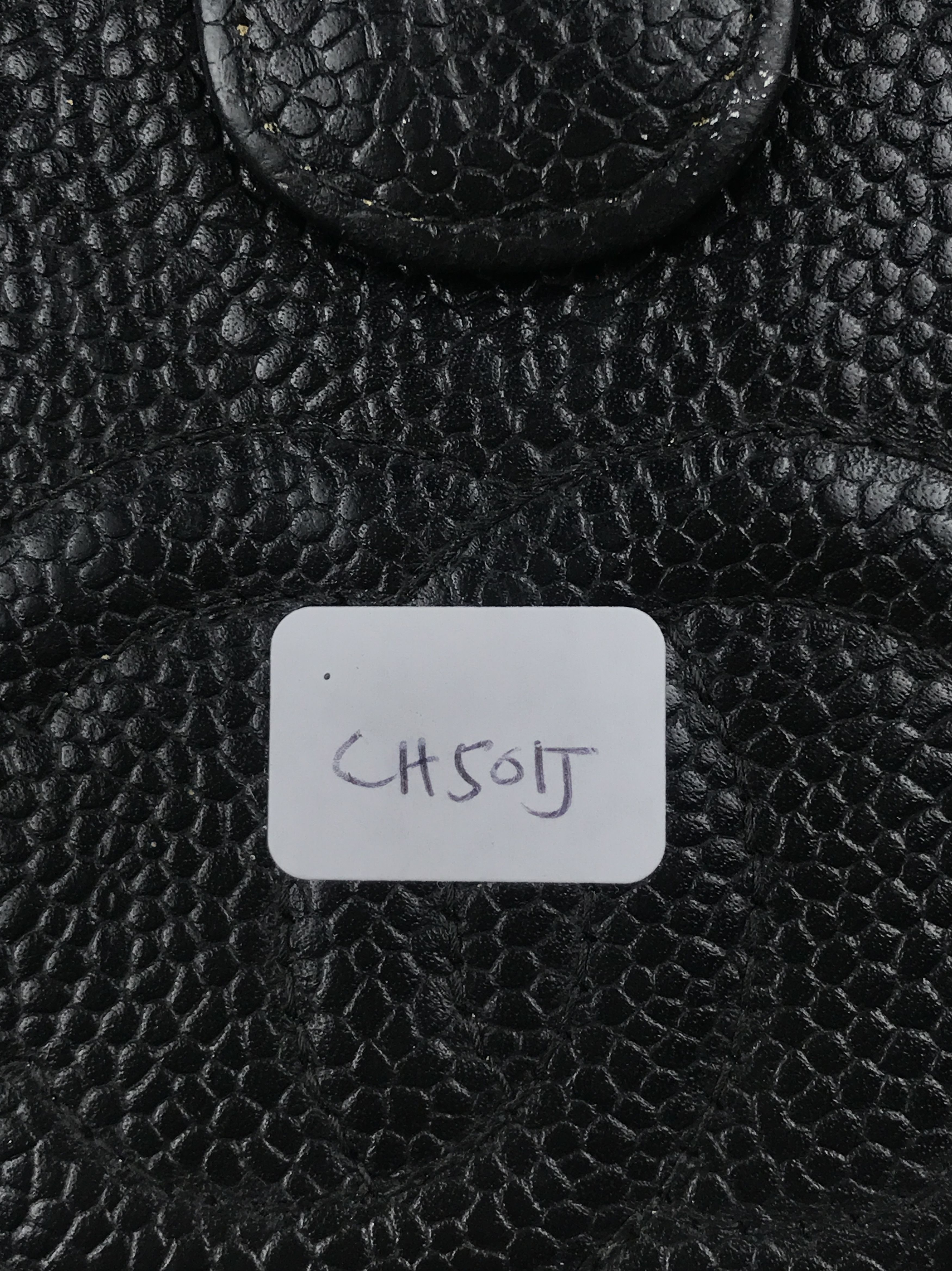 Chanel × Vintage Vintage Chanel Black Caviar CC Logo Bifold Wallet Size ONE SIZE - 19 Thumbnail