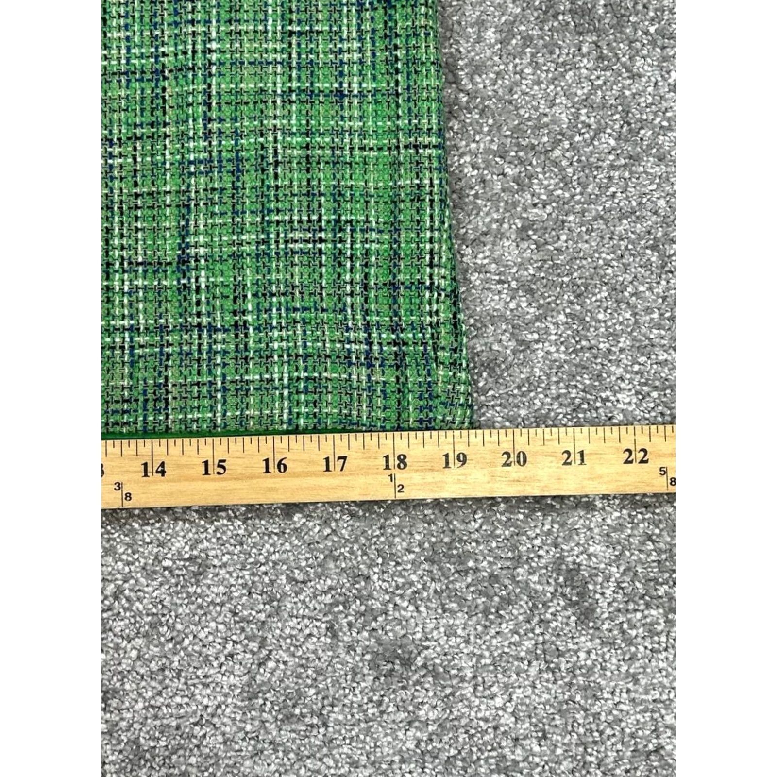 J.Crew J.CREW Skirt Womens 6 Green Straight & Pencil Tweed Zip Back Back Zip Short Classic Lined Slit Casual Summer Spring Vintage No N/A Size 28" / US 6 / IT 42 - 3 Thumbnail