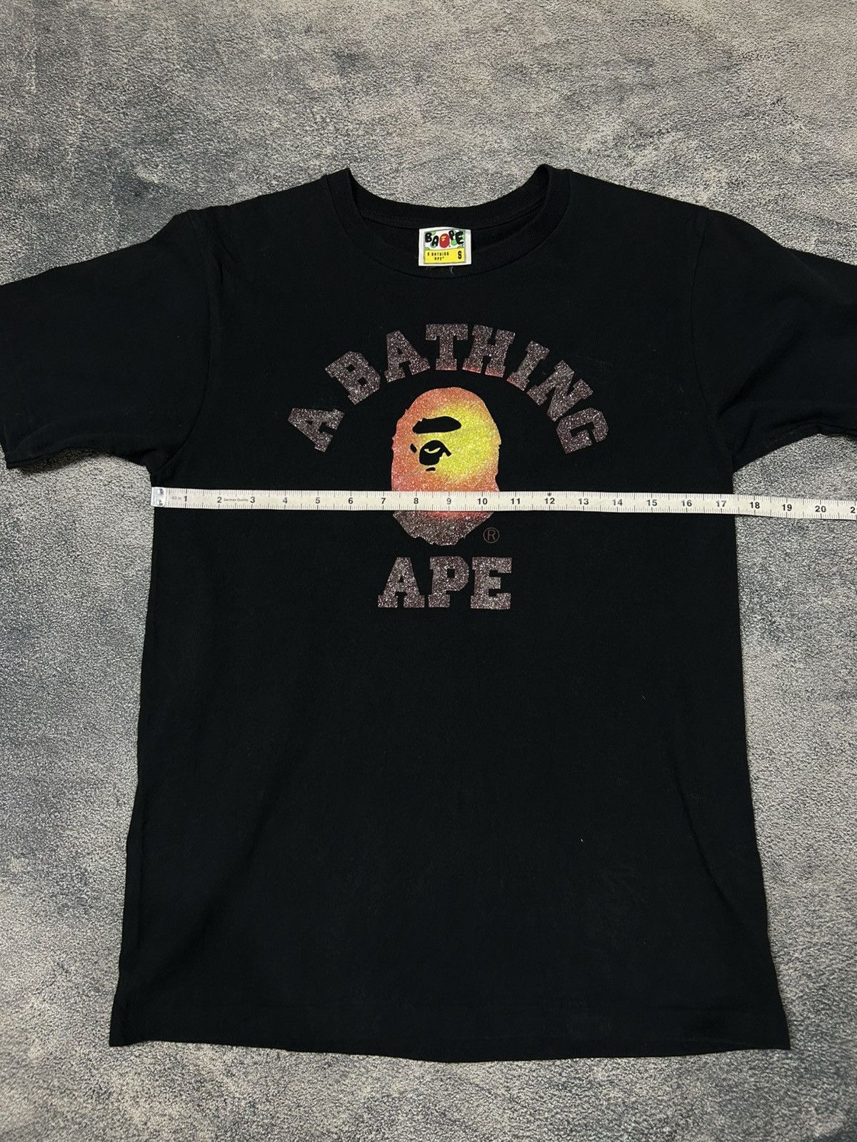 Bape Glass Beads College Tee Size US S / EU 44-46 / 1 - 9 Thumbnail