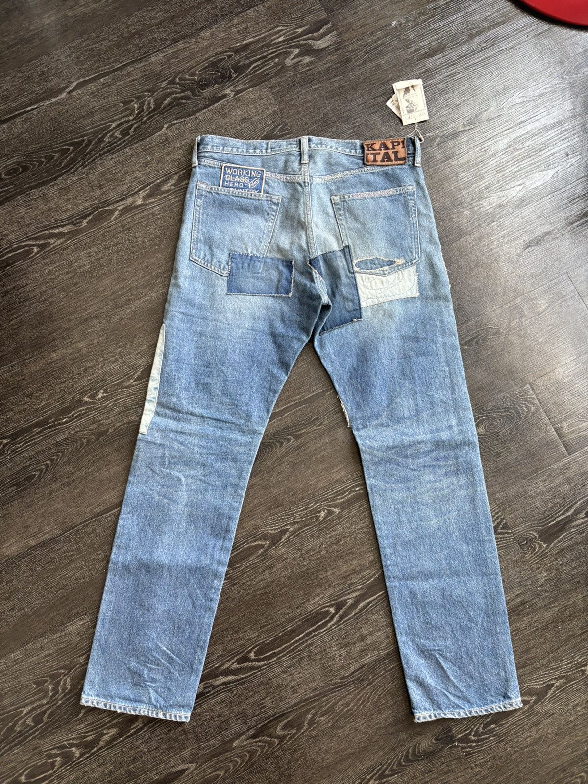 Kapital 14oz Denim 5P MONKEY CISCO (DIXIE Remake) Size US 34 / EU 50 - 5 Thumbnail