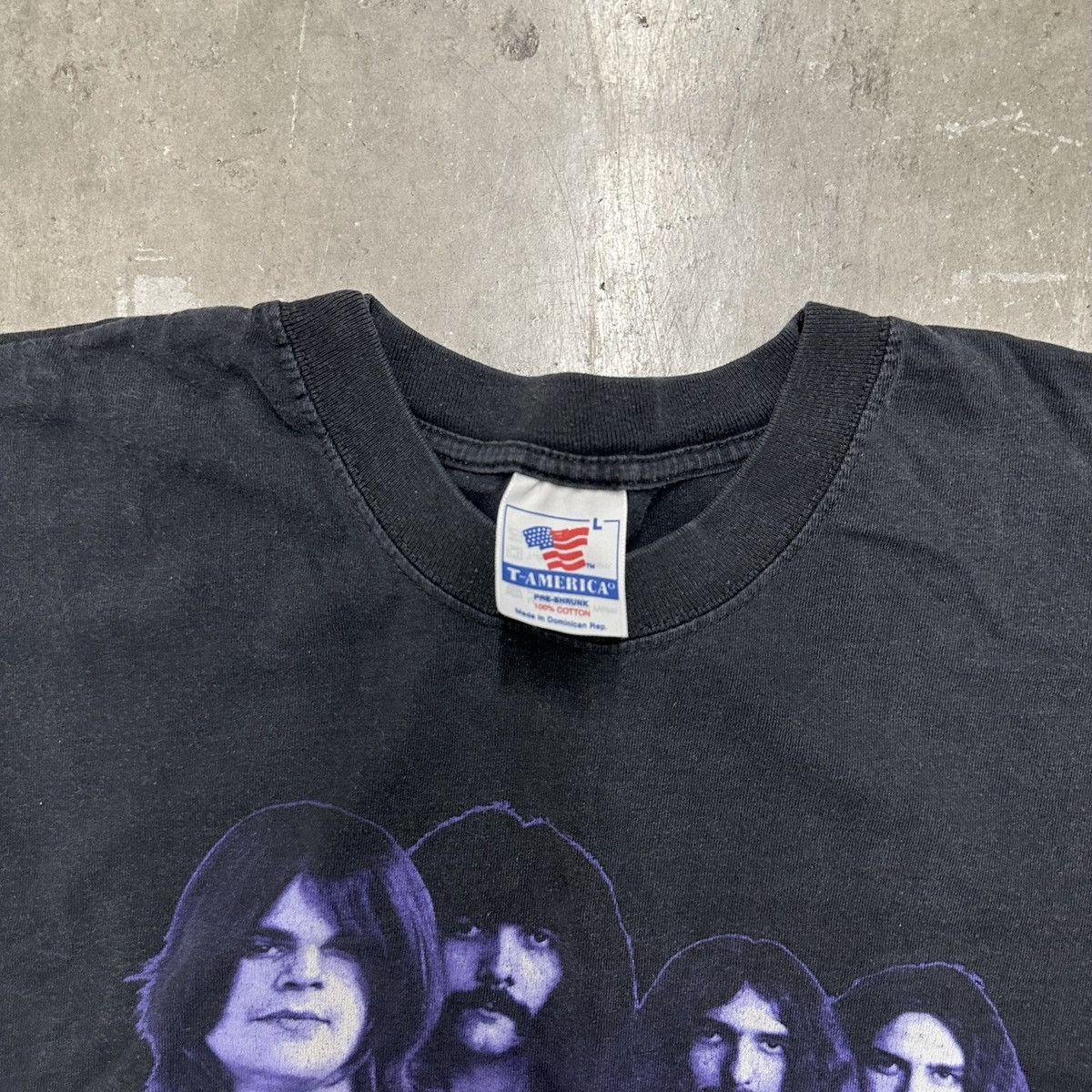 Japanese Brand × Vintage Vintage 90s Grunge Emo Rock ‘97 Black Sabbath Rock Tour Tee Size US L / EU 52-54 / 3 - 3 Thumbnail