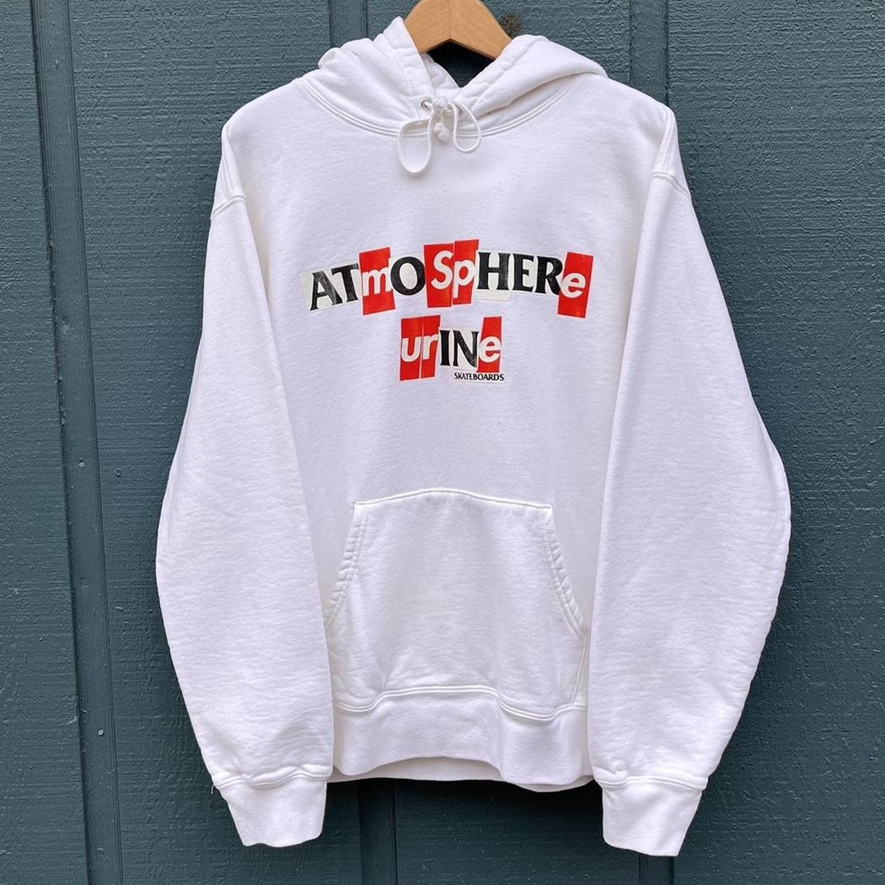 Supreme anti hero hoodie hot sale