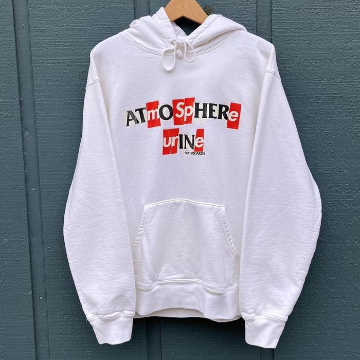 Supreme x outlet anti hero hoodie