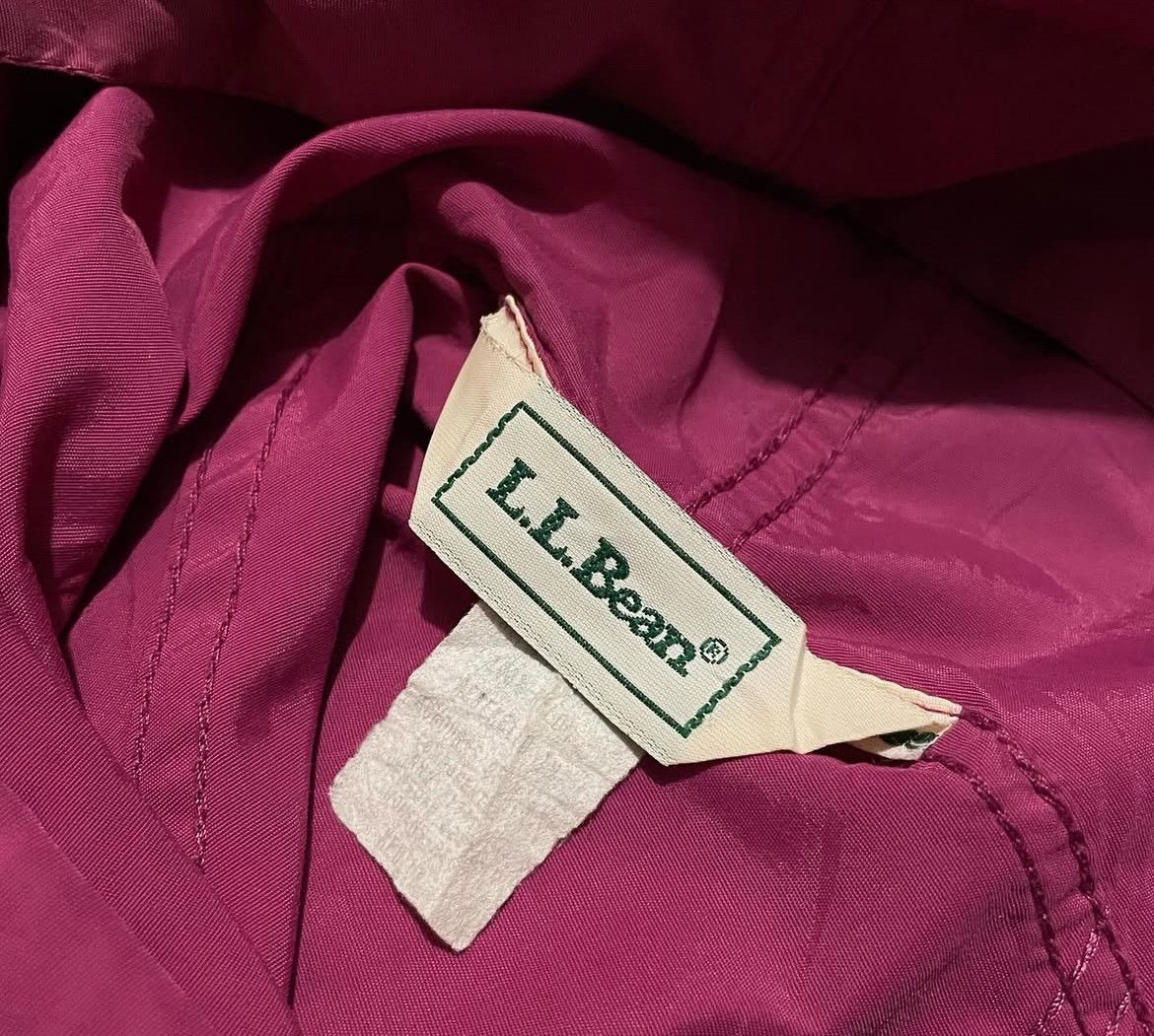 L.L. Bean Vintage 90S LL Bean Anorak Nylon Anorak Hodded Jacket Size US L / EU 52-54 / 3 - 6 Thumbnail