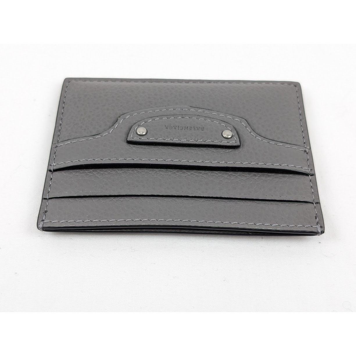 Balenciaga o1rshd1 Size: OS / Credit Card Holder in Black/Graphite Size ONE SIZE - 5 Thumbnail