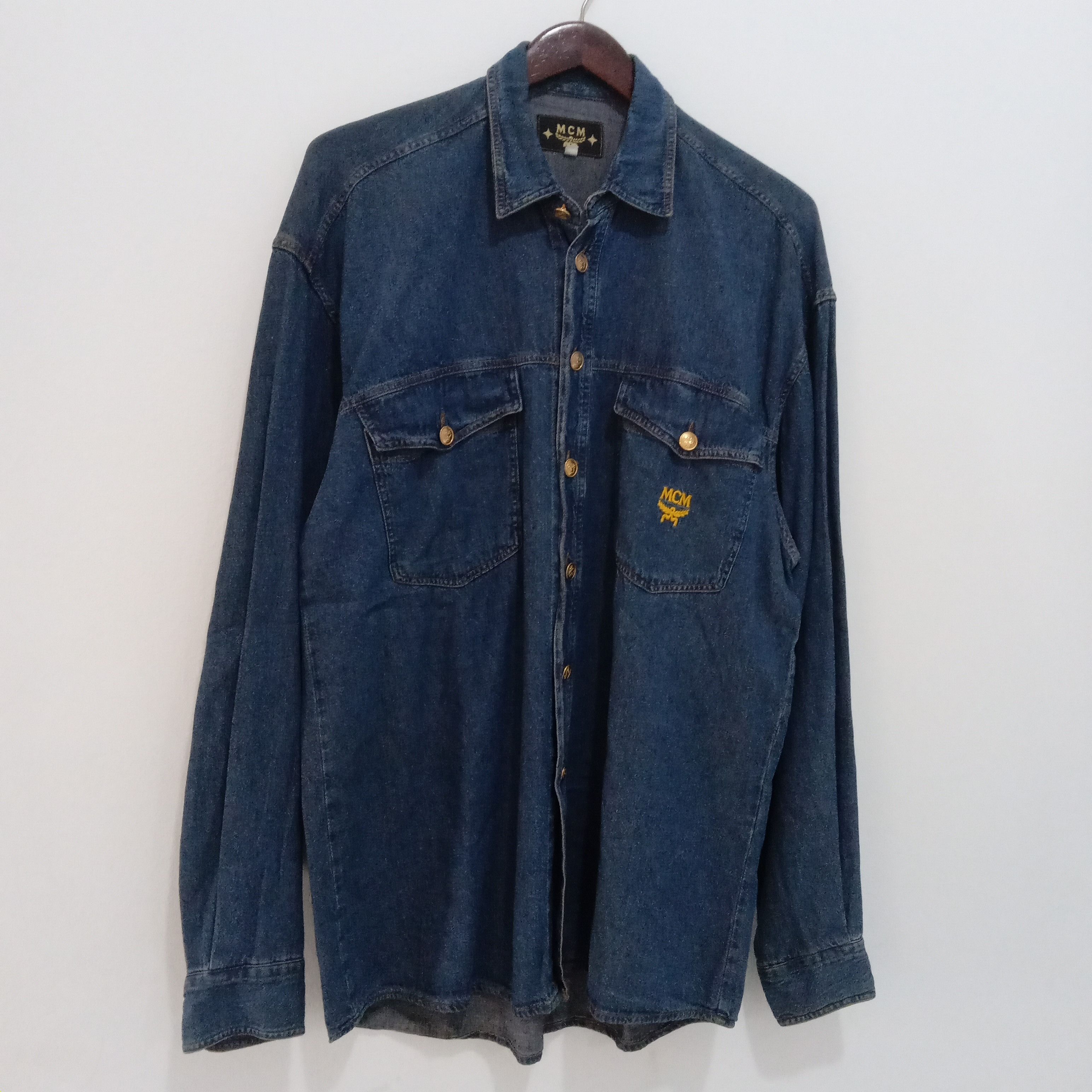 MCM × Vintage Vintage MCM denim shirt Size US L / EU 52-54 / 3 - 2 Thumbnail