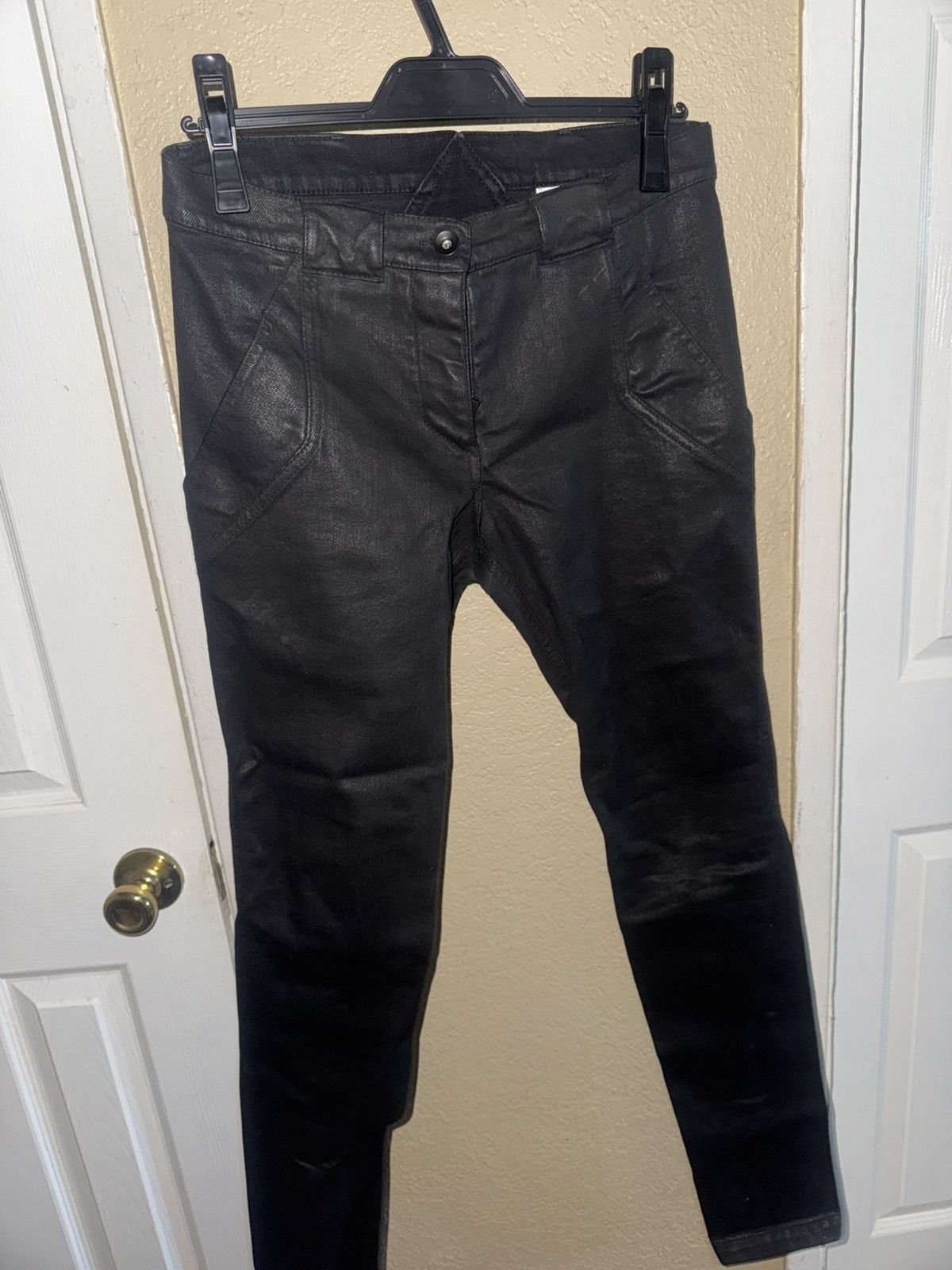 Gareth Pugh Gareth pugh waxed denim pant (like rick owens) Size US 29 - 2 Thumbnail