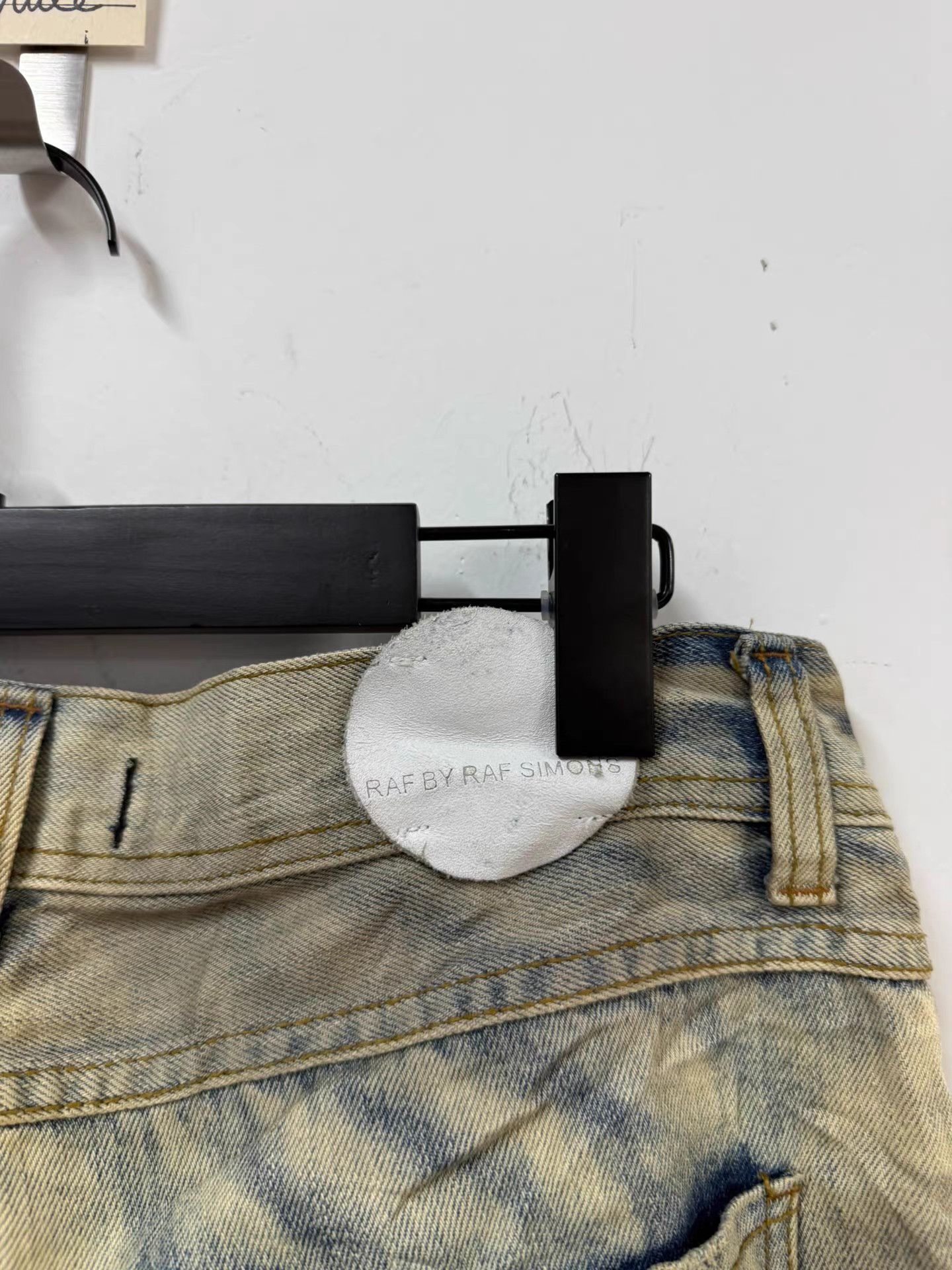 Raf Simons Raf Simons by raf Mud Dyed & Heavily Washed Jeans K20 Size US 33 - 9 Thumbnail