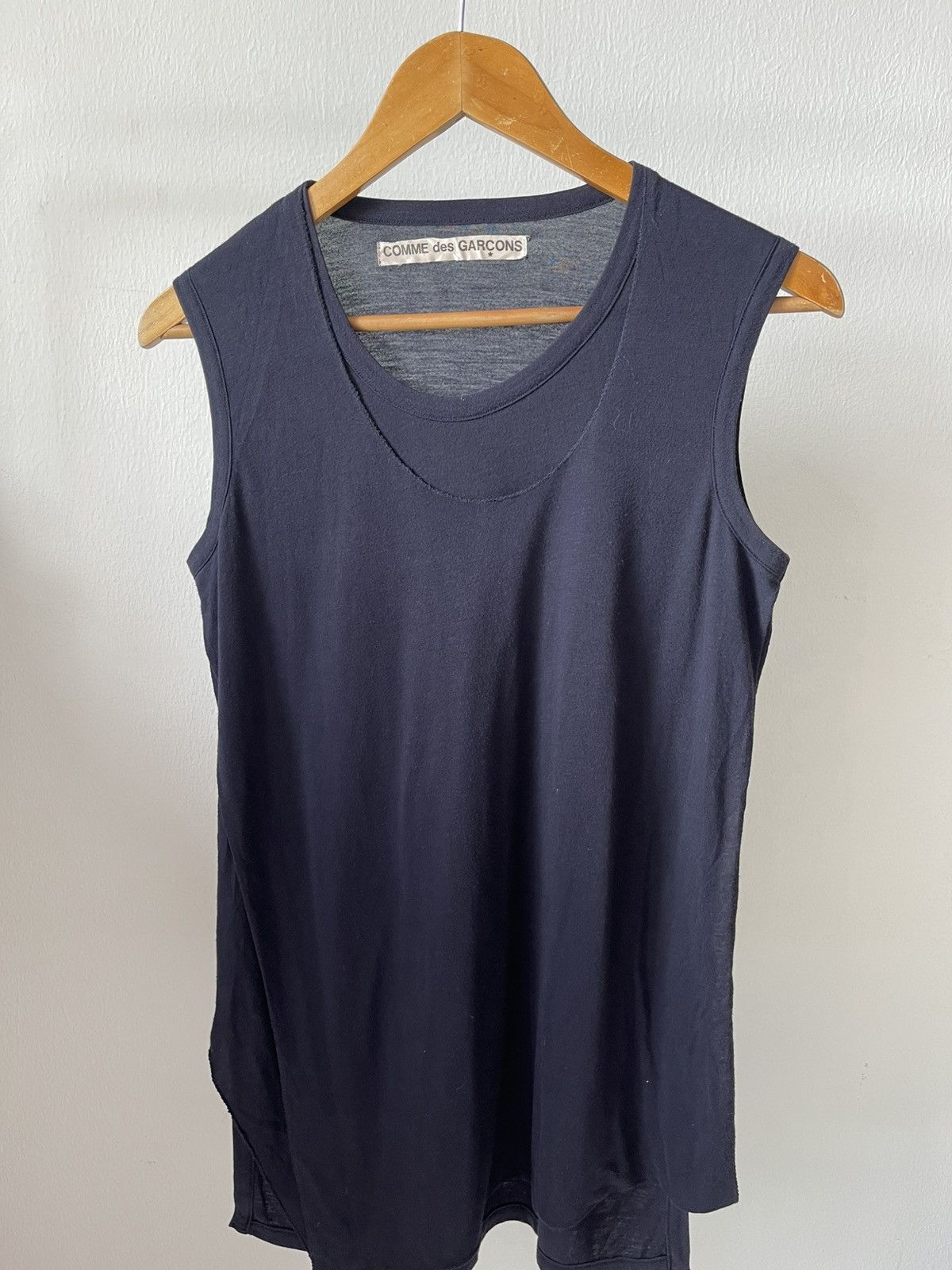 Comme des Garcons 80s Comme Des Garcons layered Tank top Size US S / EU 44-46 / 1 - 3 Thumbnail