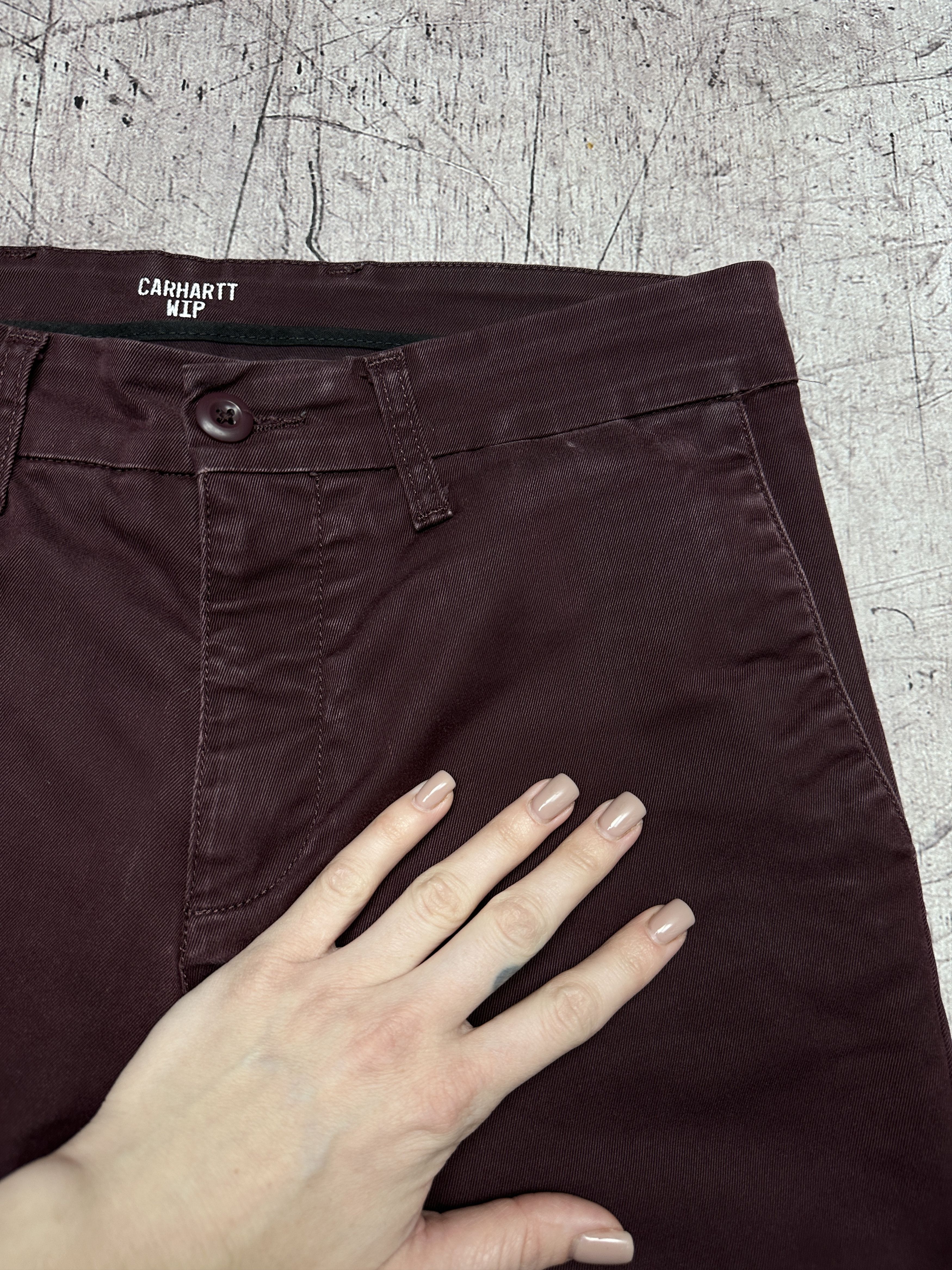 Carhartt Wip × Vintage Carhartt Vintage Mens Sid Chino Pants Size US 31 - 6 Thumbnail