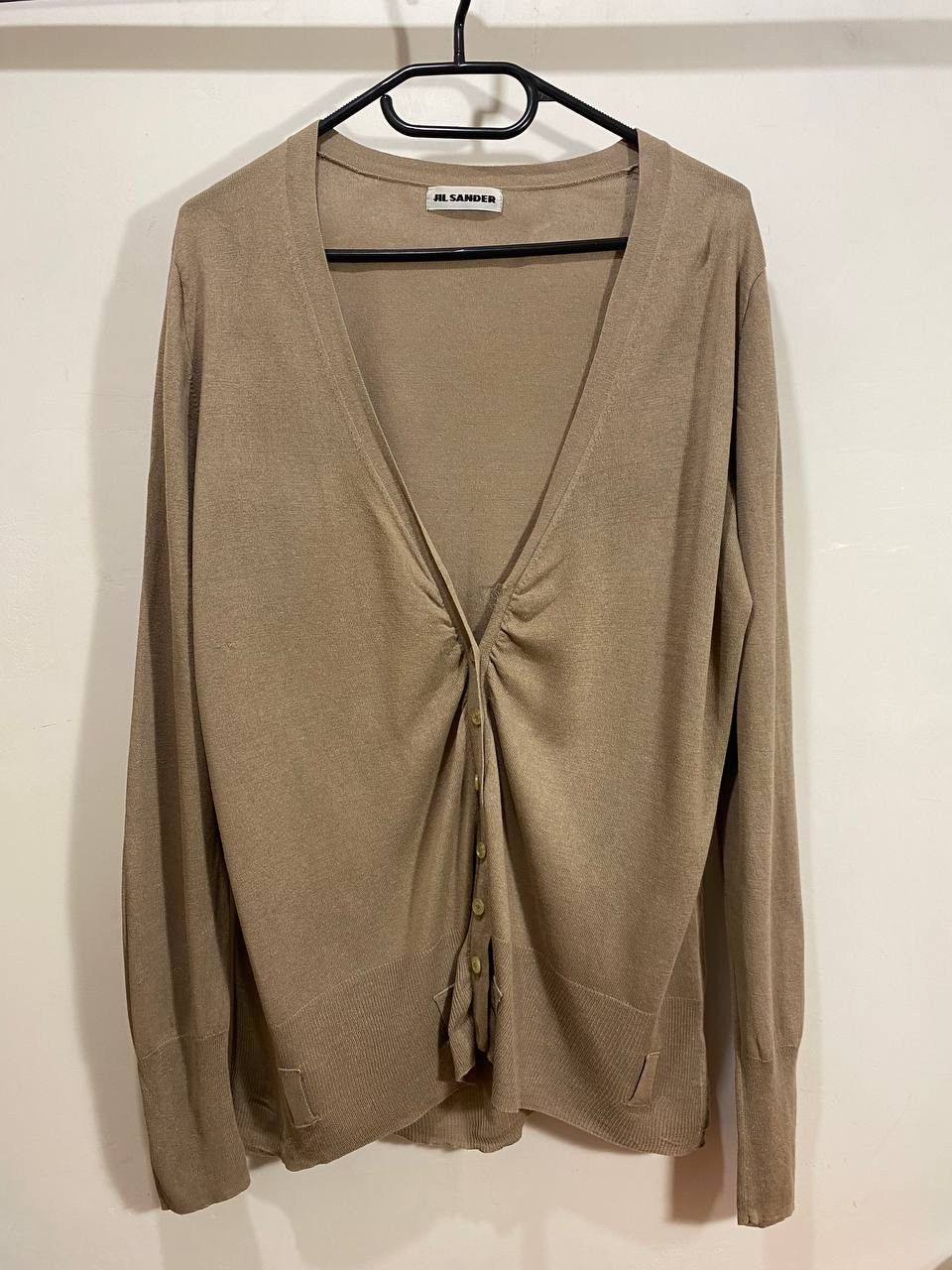 Jil Sander Jil Sander Cardigan sweater Size L / US 10 / IT 46 - 1 Thumbnail