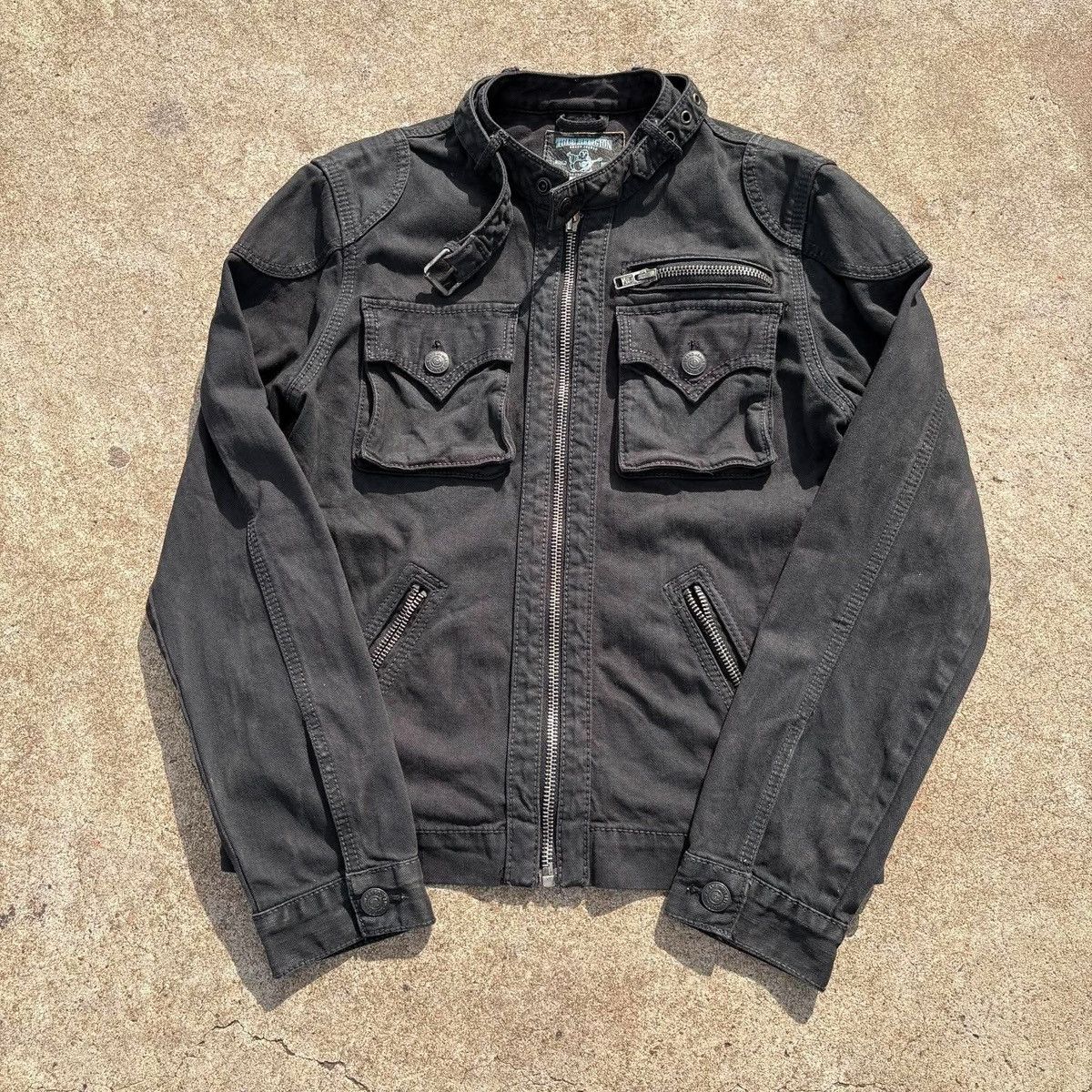 True Religion True Religion Chad “Badlands” Moto jacket Size M Size US M / EU 48-50 / 2 - 1 Thumbnail