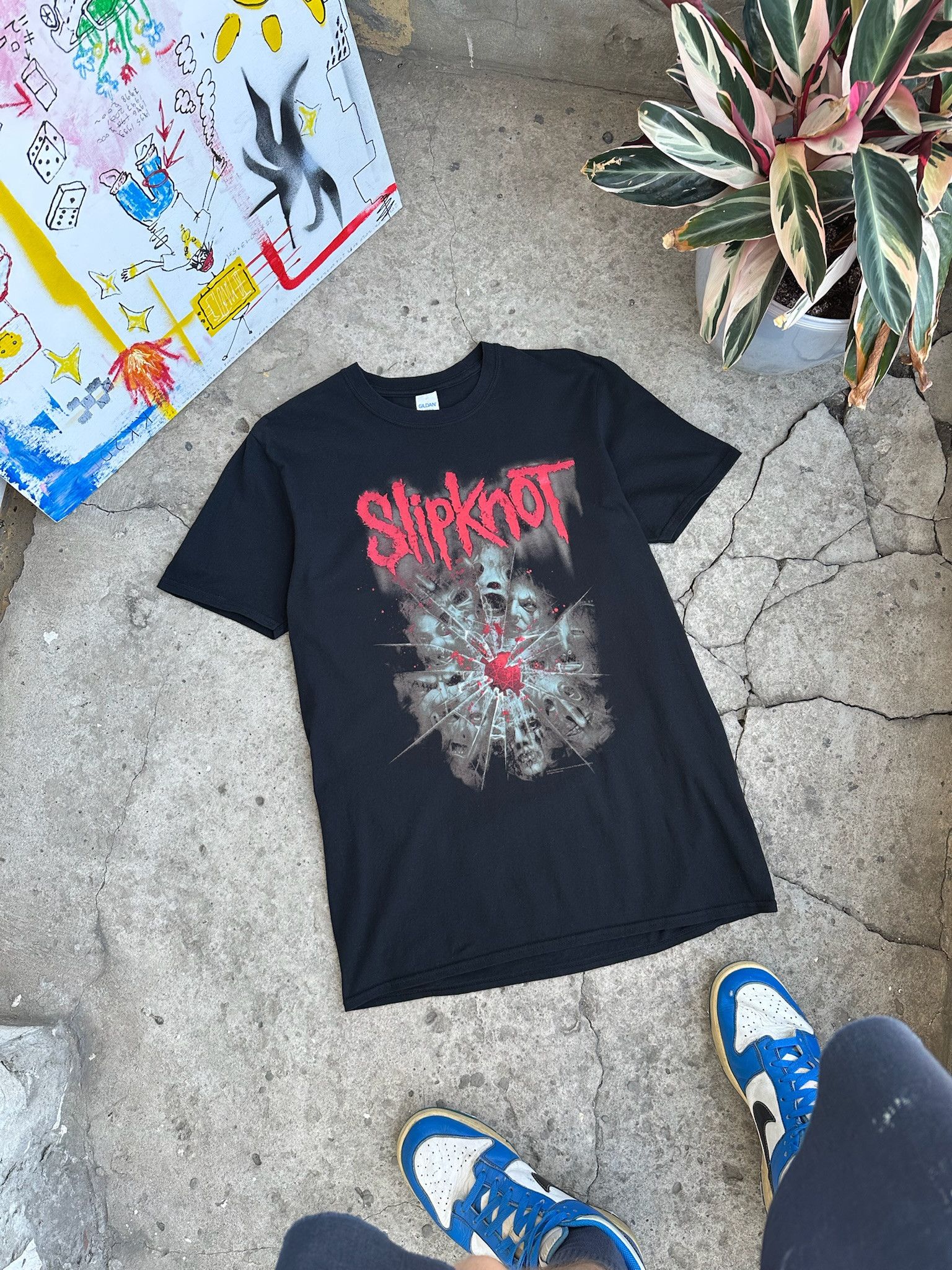 Band Tees Vintage Slipknot T-Shirt Size US L / EU 52-54 / 3 - 2 Thumbnail