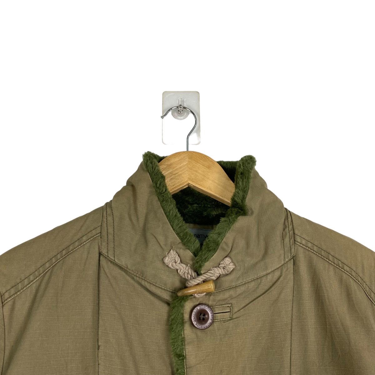 Japanese Brand × Nonnative × Vintage Nonactive made in japan parka sherpa jacket Size US M / EU 48-50 / 2 - 4 Thumbnail