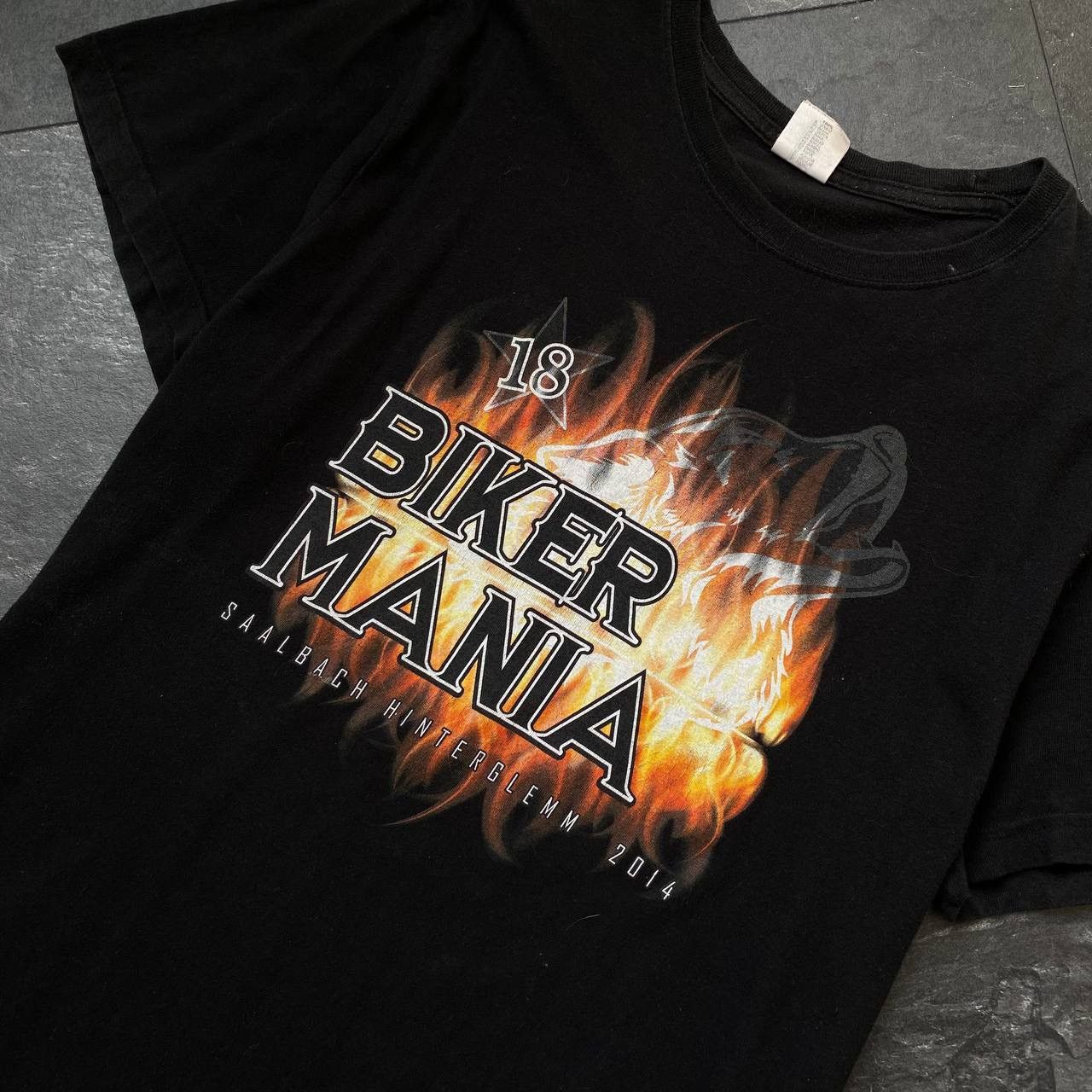 Other Big logo biker mania 2014 tee shirt Size US L / EU 52-54 / 3 - 2 Thumbnail