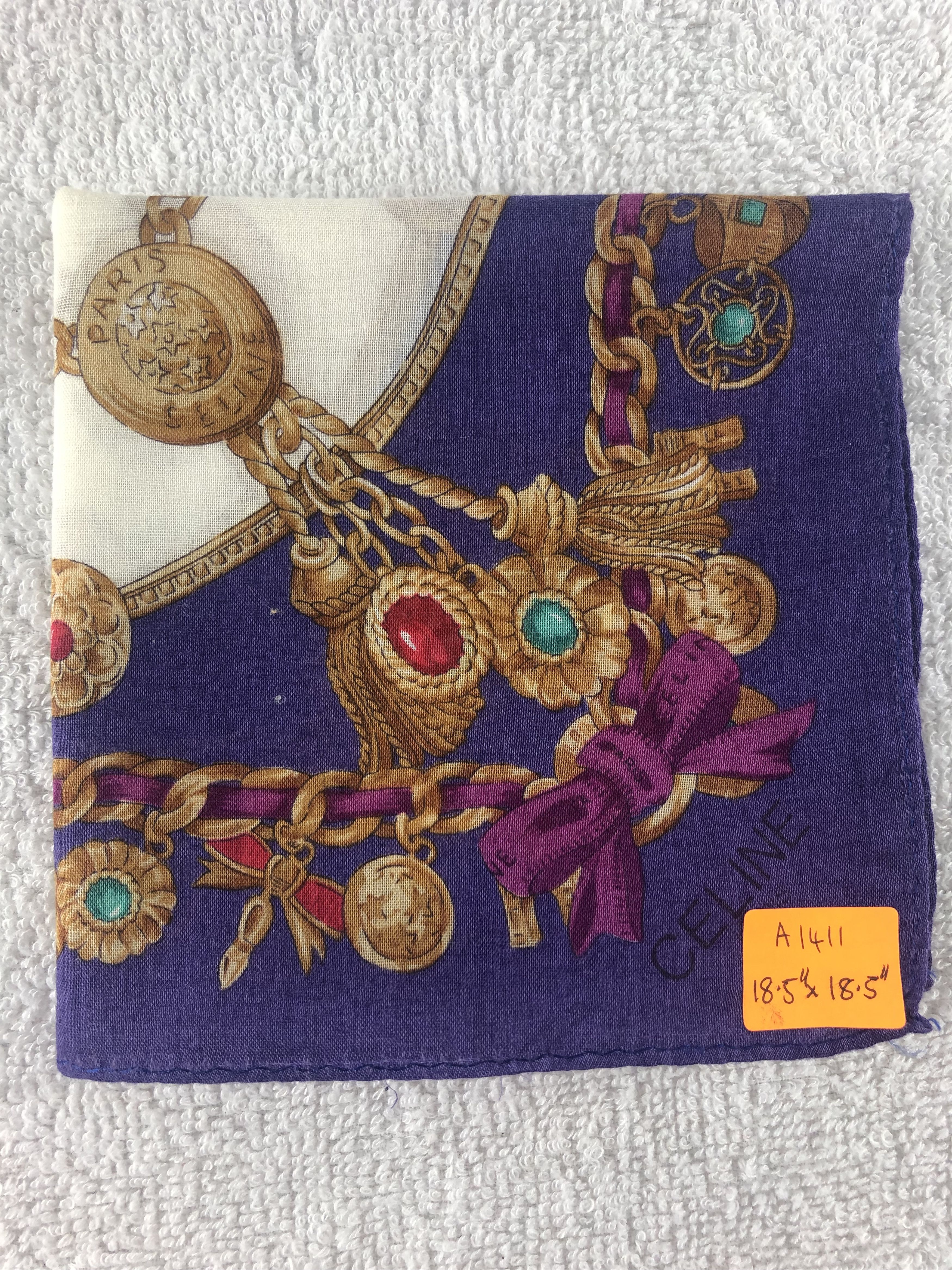 Celine Celine Handkerchief / Bandana / Neckerchief Size ONE SIZE - 6 Thumbnail
