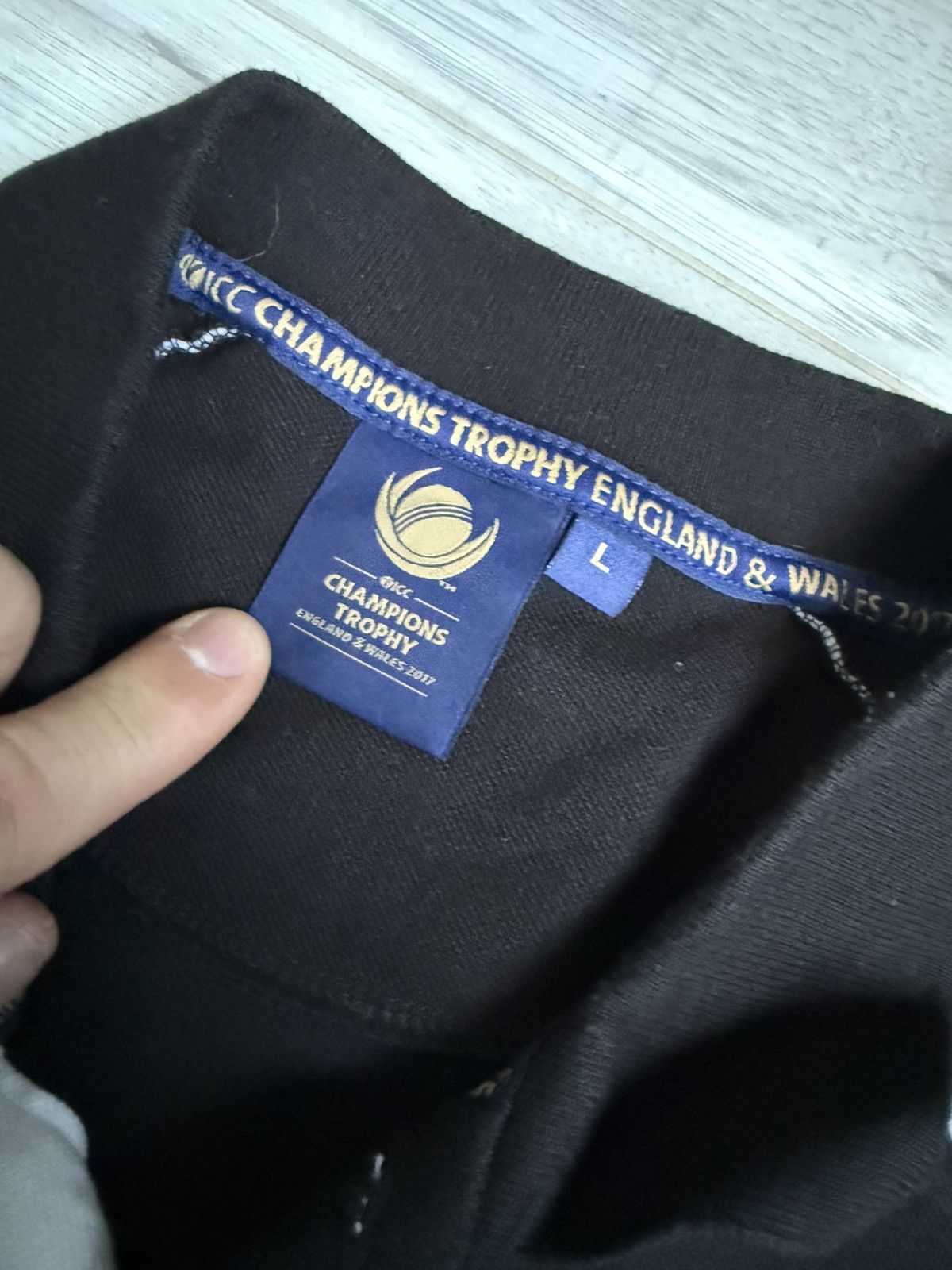 Canterbury of New Zealand Polo New Zealand Jersey champions trophy 2017 BlackCaps Size US L / EU 52-54 / 3 - 3 Thumbnail