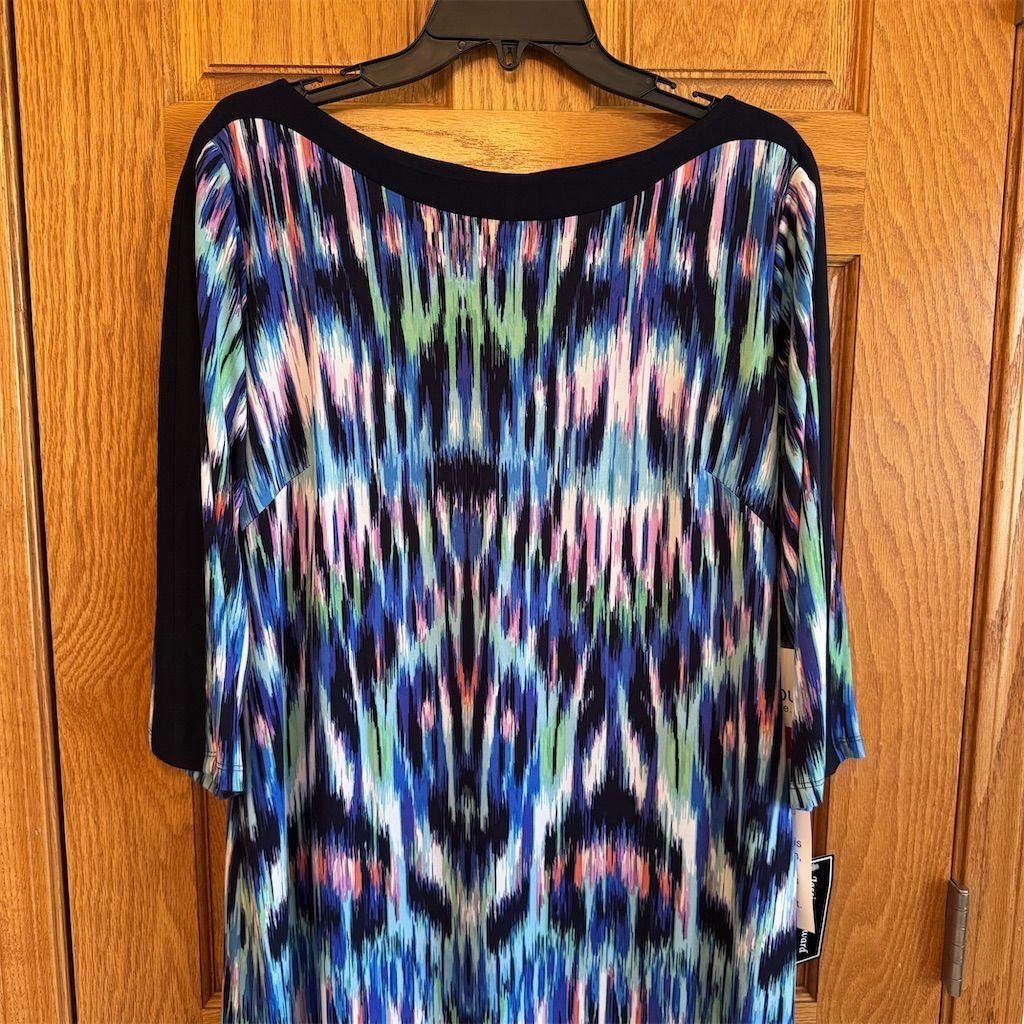 Other Jessica Howard Women's Plus Size 14 Multicolor Knee Length Size XL / US 12-14 / IT 48-50 - 3 Thumbnail