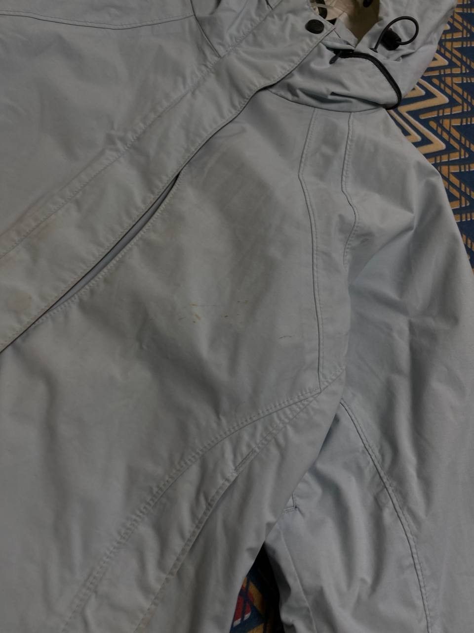 Columbia × Vintage Columbia Windbreaker Nylon Jacket Hoodie Womens Blue Size S / US 4 / IT 40 - 6 Thumbnail