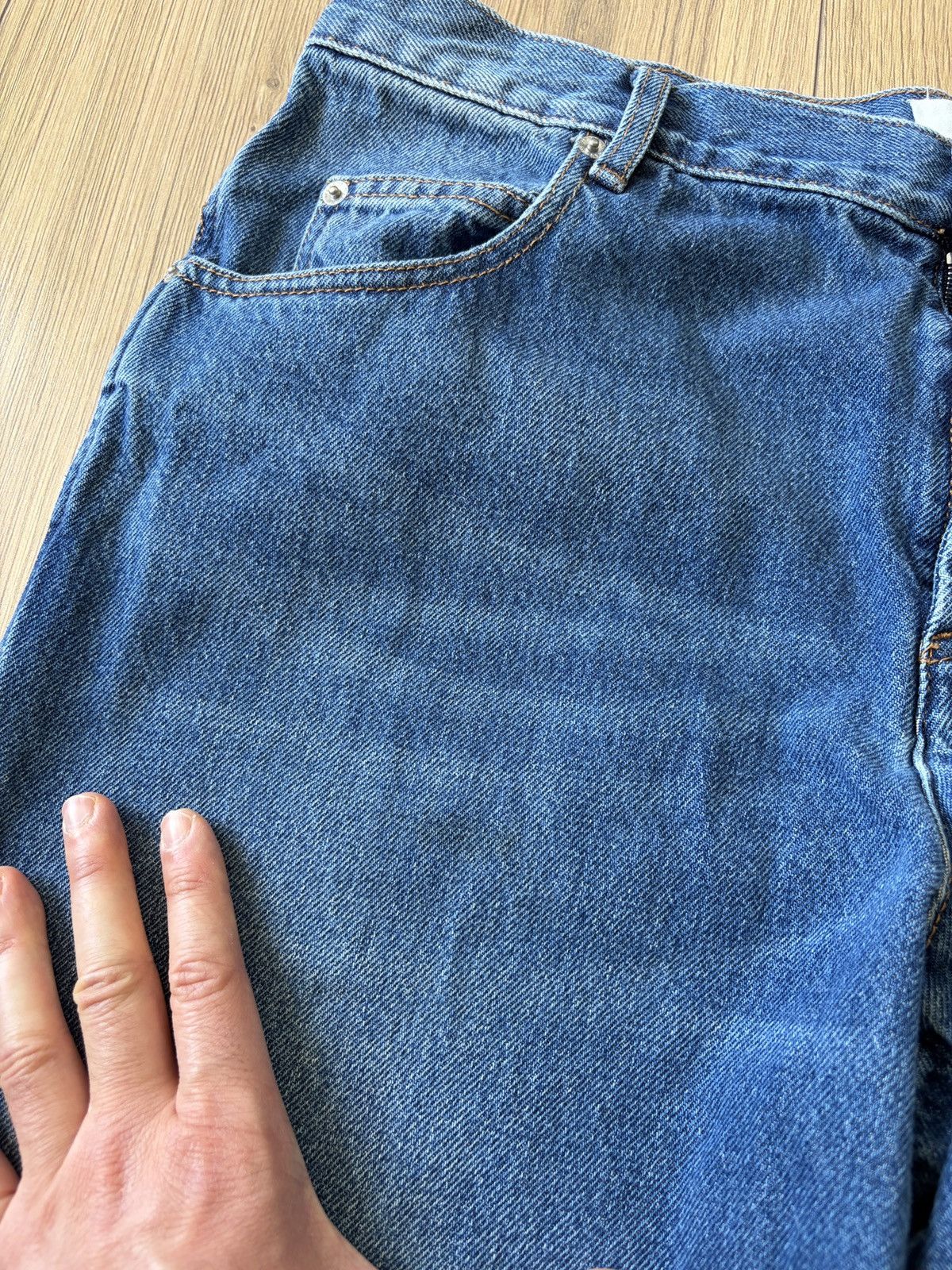 Isabel Marant MARANT Jorge Denim Wide Loose Fit Pants Size US 33 - 6 Thumbnail