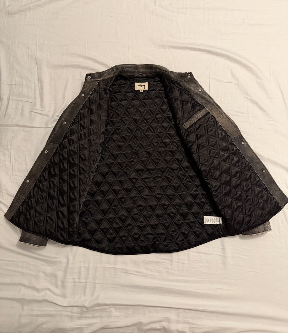 Stussy STÜSSY SPRING '24 Leather jacket Size US M / EU 48-50 / 2 - 3 Thumbnail