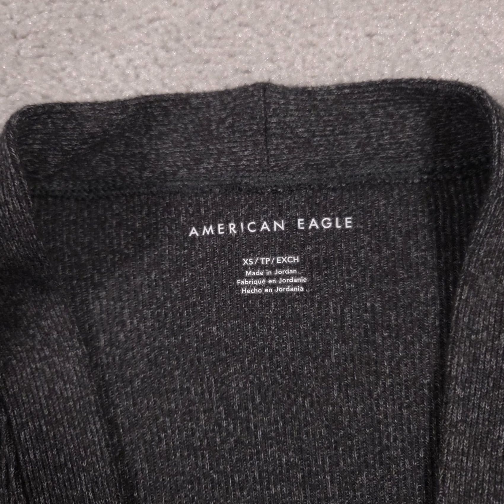 American Eagle Outfitters American Eagle Outfitters Cardigan Sweater Womens XS Gray V Neck Button Front Size XS / US 0-2 / IT 36-38 - 7 Thumbnail