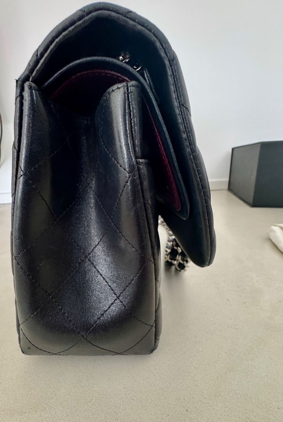 Chanel Black lambskin leather Chanel Timeless bag Size ONE SIZE - 6 Thumbnail
