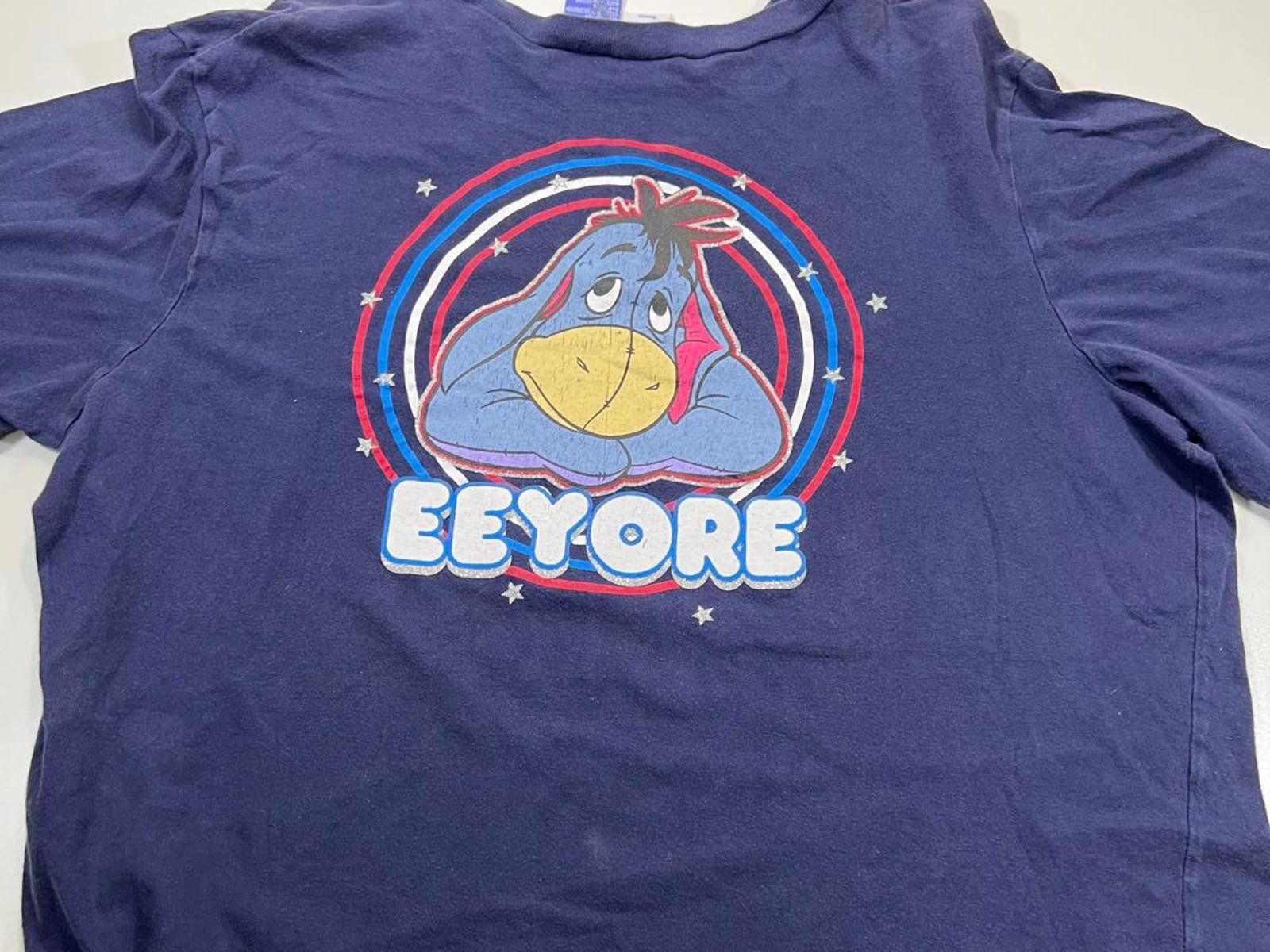 Disney Disney Eeyore Red, White & Oh So Blue T-Shirt - Women's 1X Size XL / US 12-14 / IT 48-50 - 7 Thumbnail