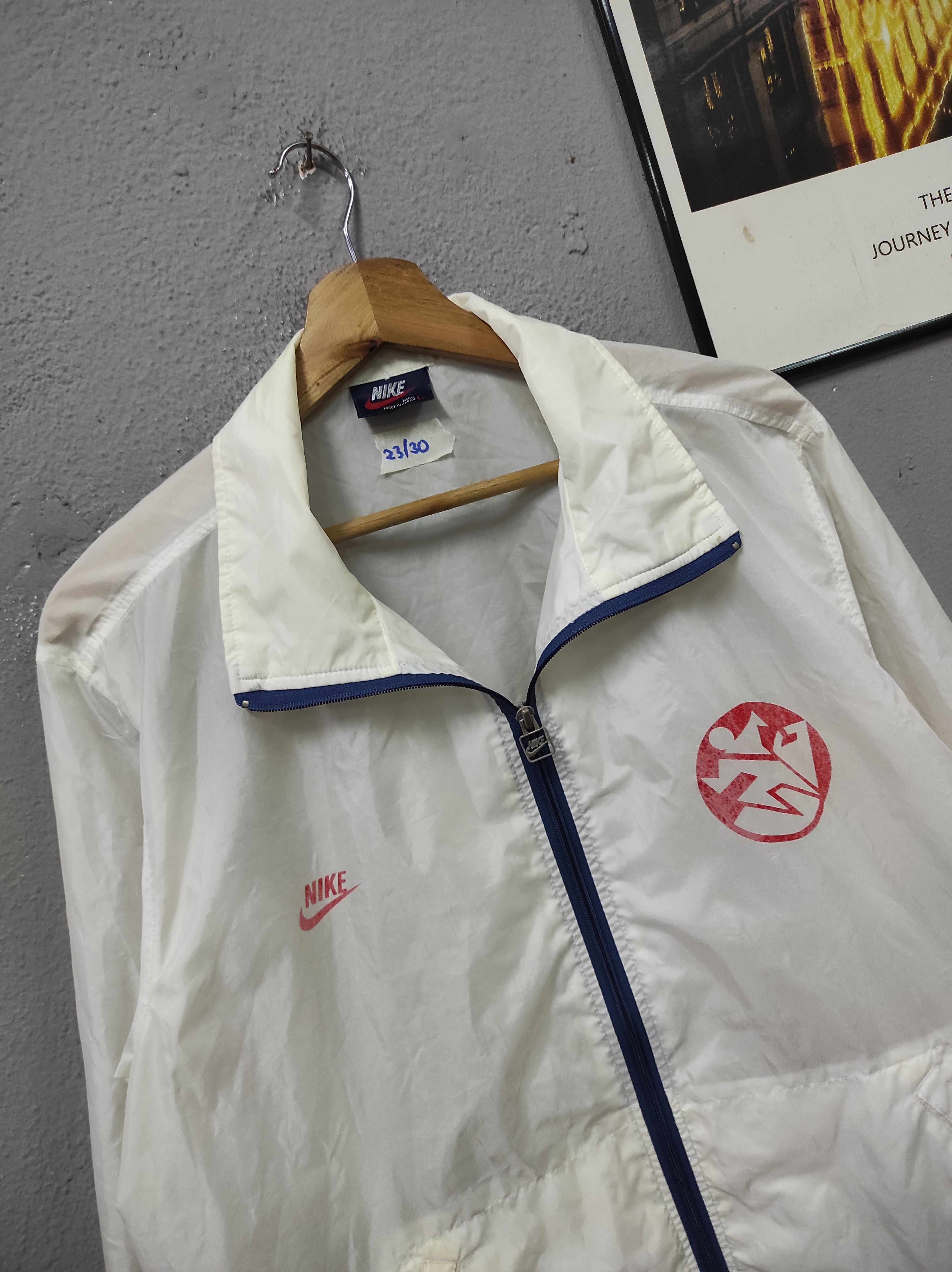 Nike × Vintage NIKE VTG 90'S RUNNING MARATHON LIGHT JACKET Size US L / EU 52-54 / 3 - 2 Thumbnail