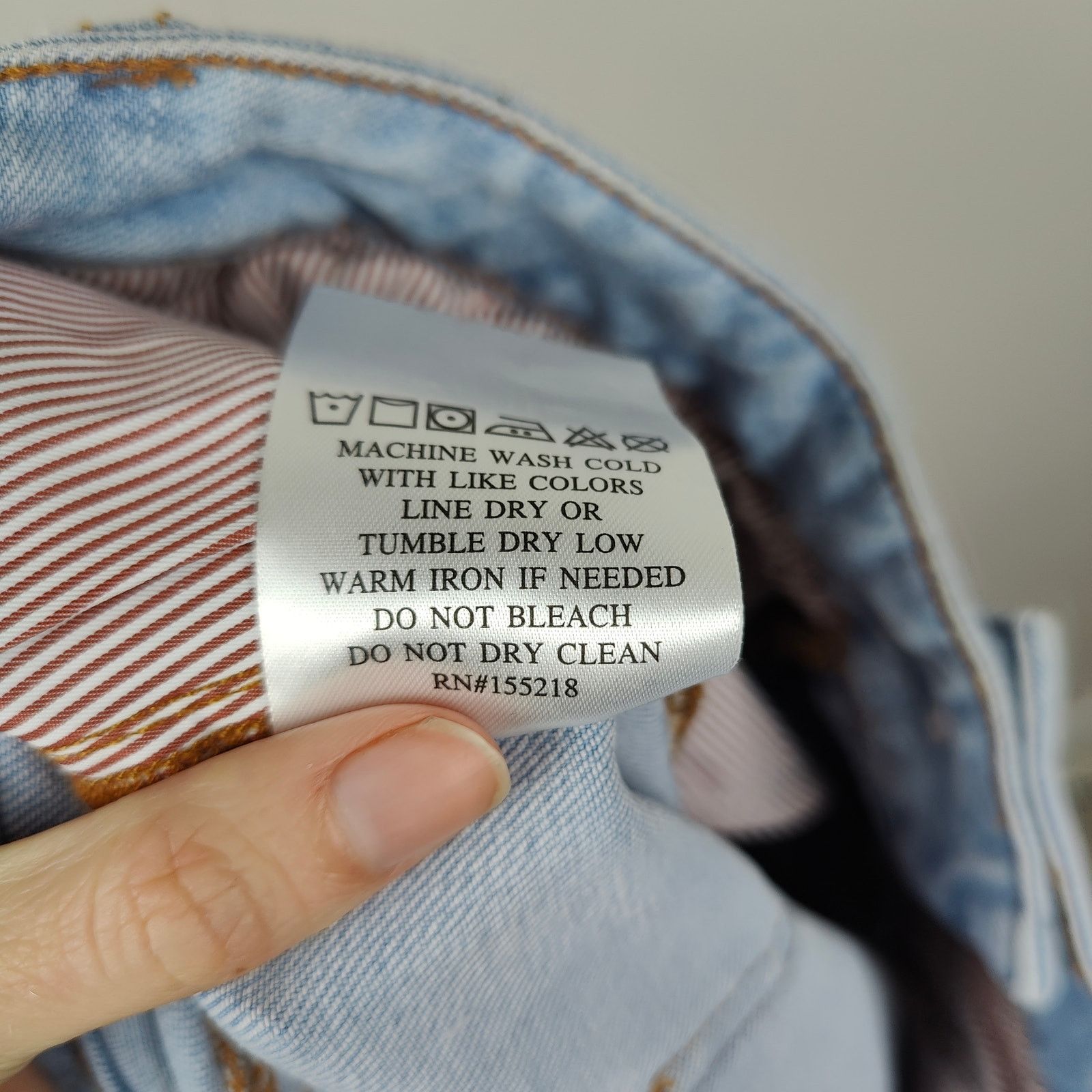 Wildfang Wildfang Essential Work Denim Pant Womens Large Size 32" / US 10 / IT 46 - 13 Thumbnail