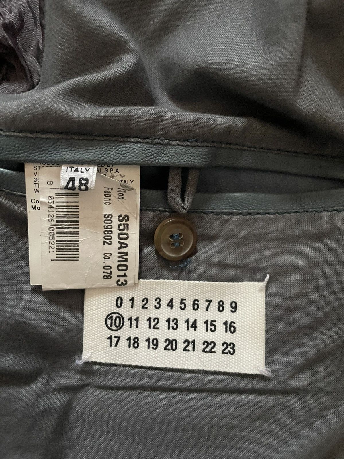 Maison Margiela Unique piece never produced / Exclusive leather jacket Size US M / EU 48-50 / 2 - 6 Thumbnail